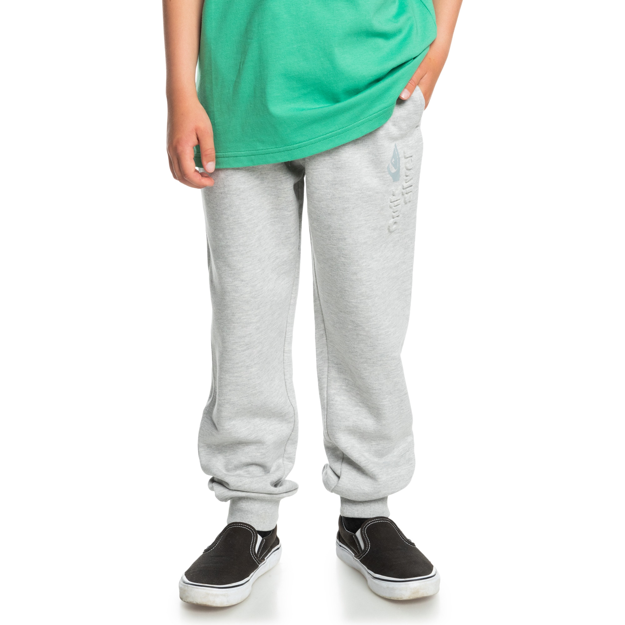 Quiksilver Pantalón de niños Age Of Blue Slim Gris