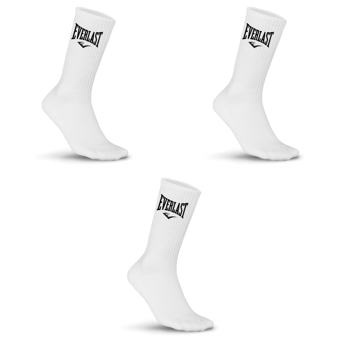 Imagen 0 de Calcetines lote de 3 partes tennis Everlast Blanco