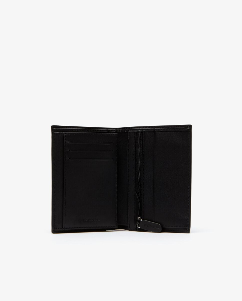 Billetera de hombre vertical fitzgerald de piel en - Lacoste - Negro Negro-3