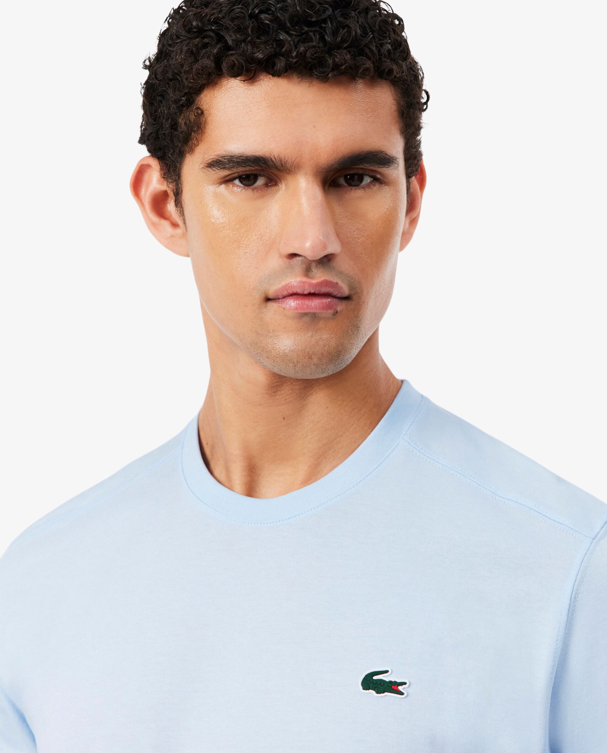 Camiseta de hombre Lacoste - Azul celeste Azul celeste-3