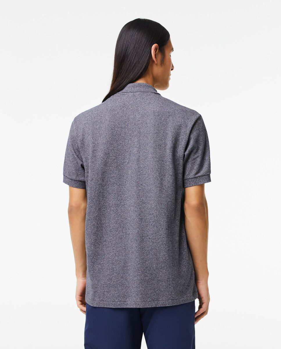 Polo de hombre jaspeado de corte clásico de manga corta - Lacoste - Gris claro Gris claro-2
