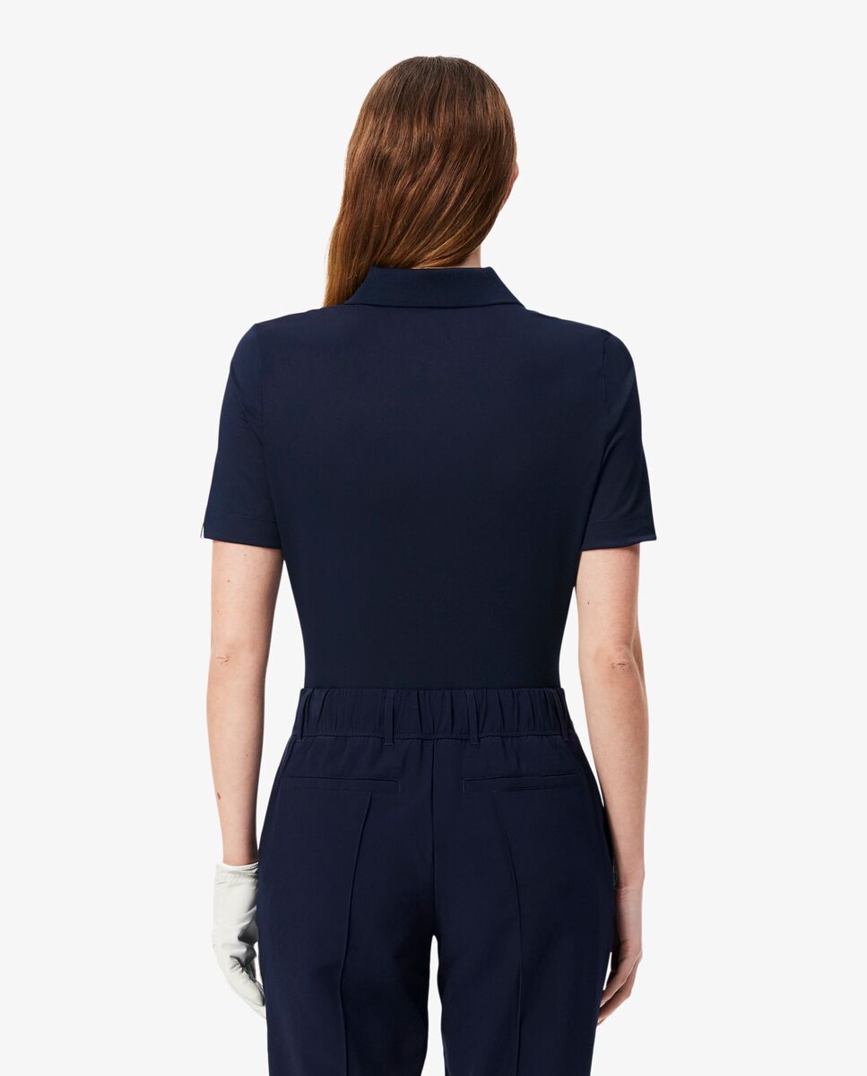 Polo de Golf mujer Lacoste - Azul marino / Verde Azul marino / Verde-2