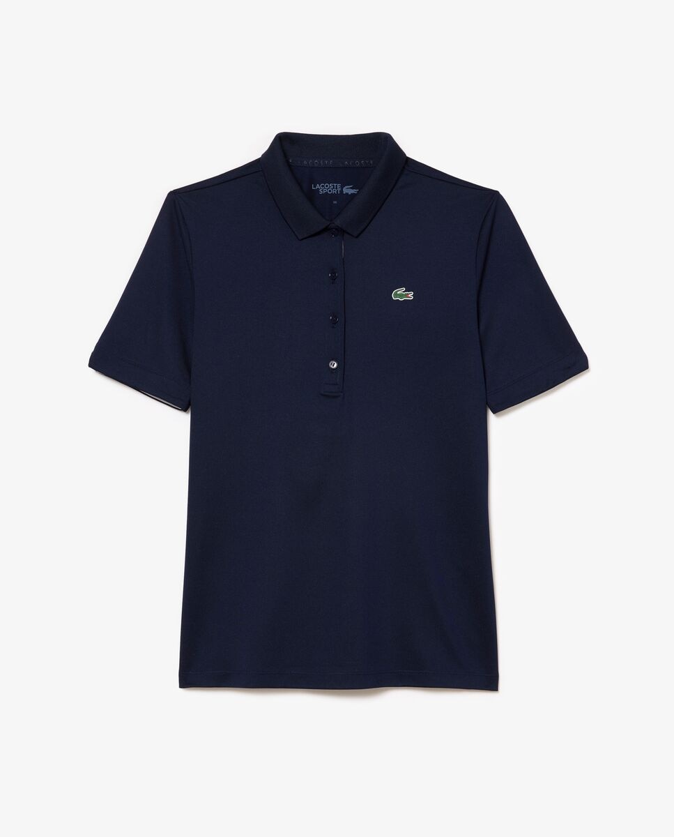Polo de Golf mujer Lacoste - Azul marino / Verde Azul marino / Verde-6
