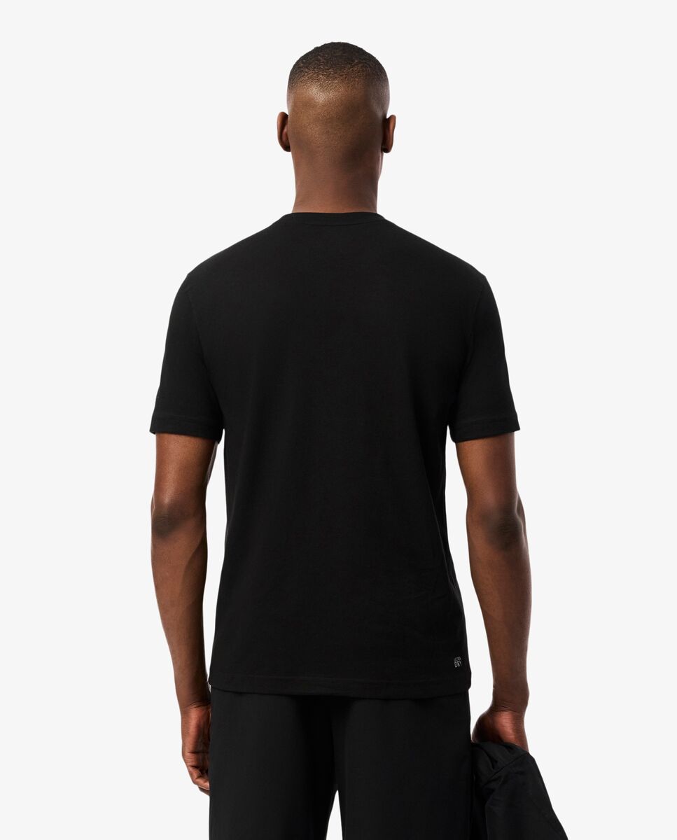 Camiseta de hombre Lacoste - Negro Negro-2