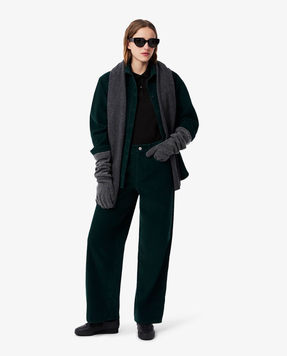 Polo de mujer de corte regular de petit piqué suave de manga corta - Lacoste - Negro Negro-4