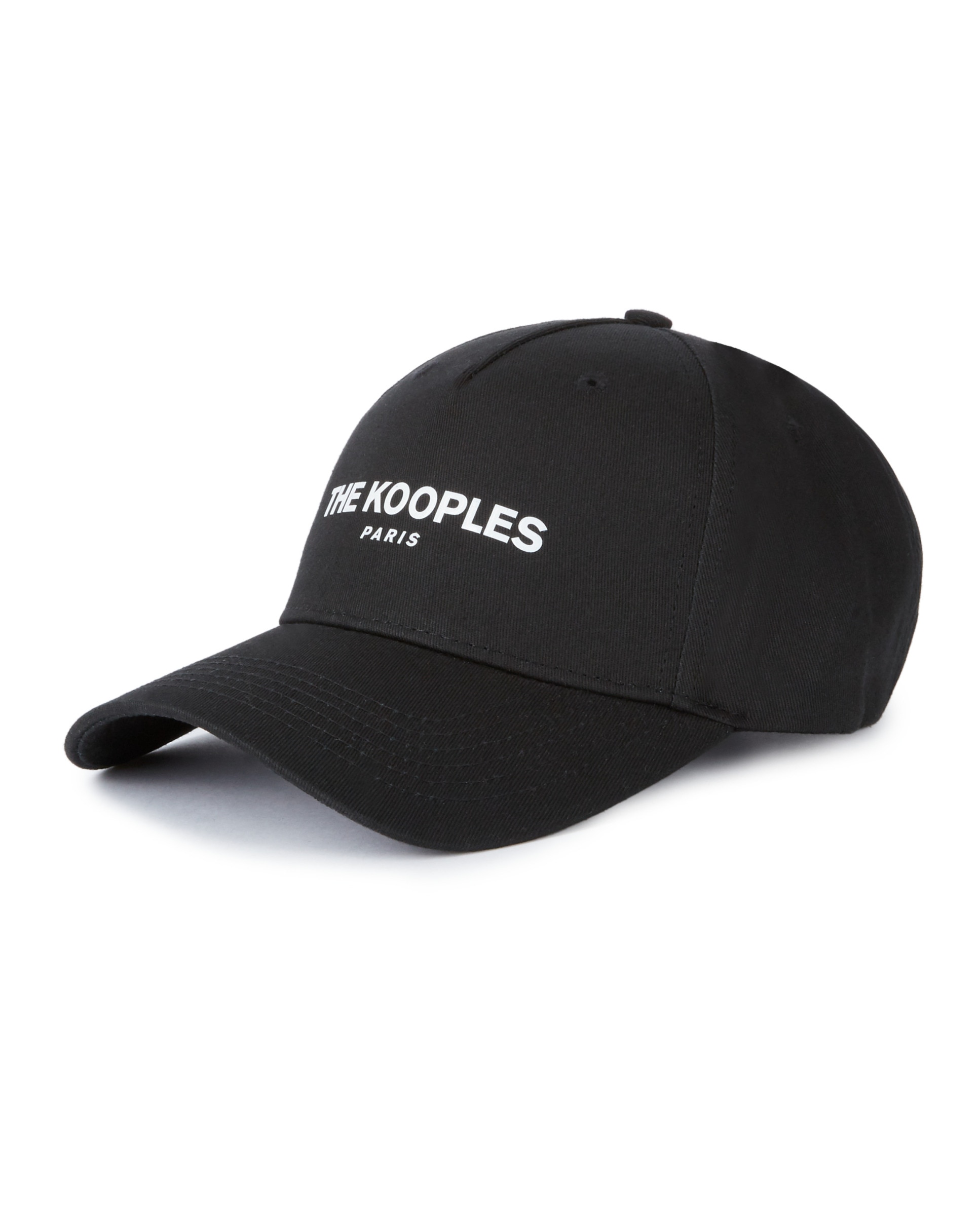 Gorra unisex negra con logotipo