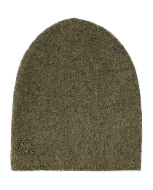 Imagen 0 de Gorro unisex The Kooples de mohair caqui