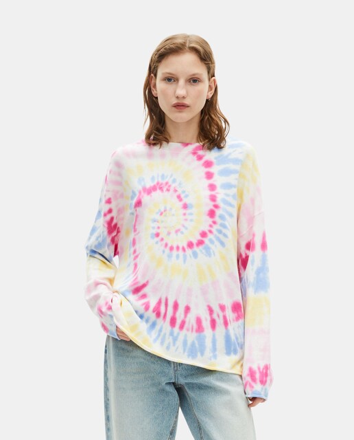 Imagen 0 de Jersey de mujer tie and die corte ancho
