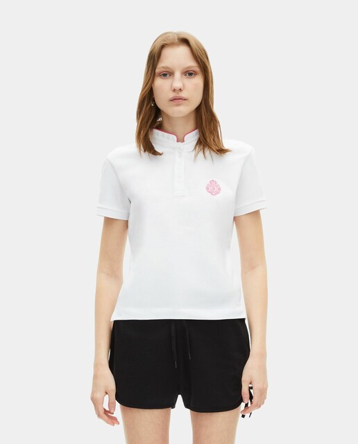 Imagen 0 de Polo de mujer cuello mao corte ajustado