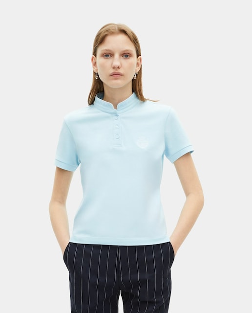 Imagen 0 de Polo de mujer cuello mao corte ajustado