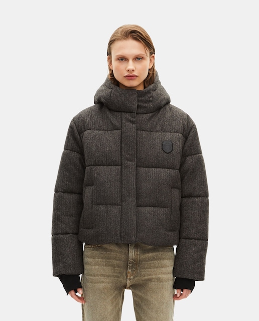 Imagen 0 de Chaqueta corta de plumón de lana