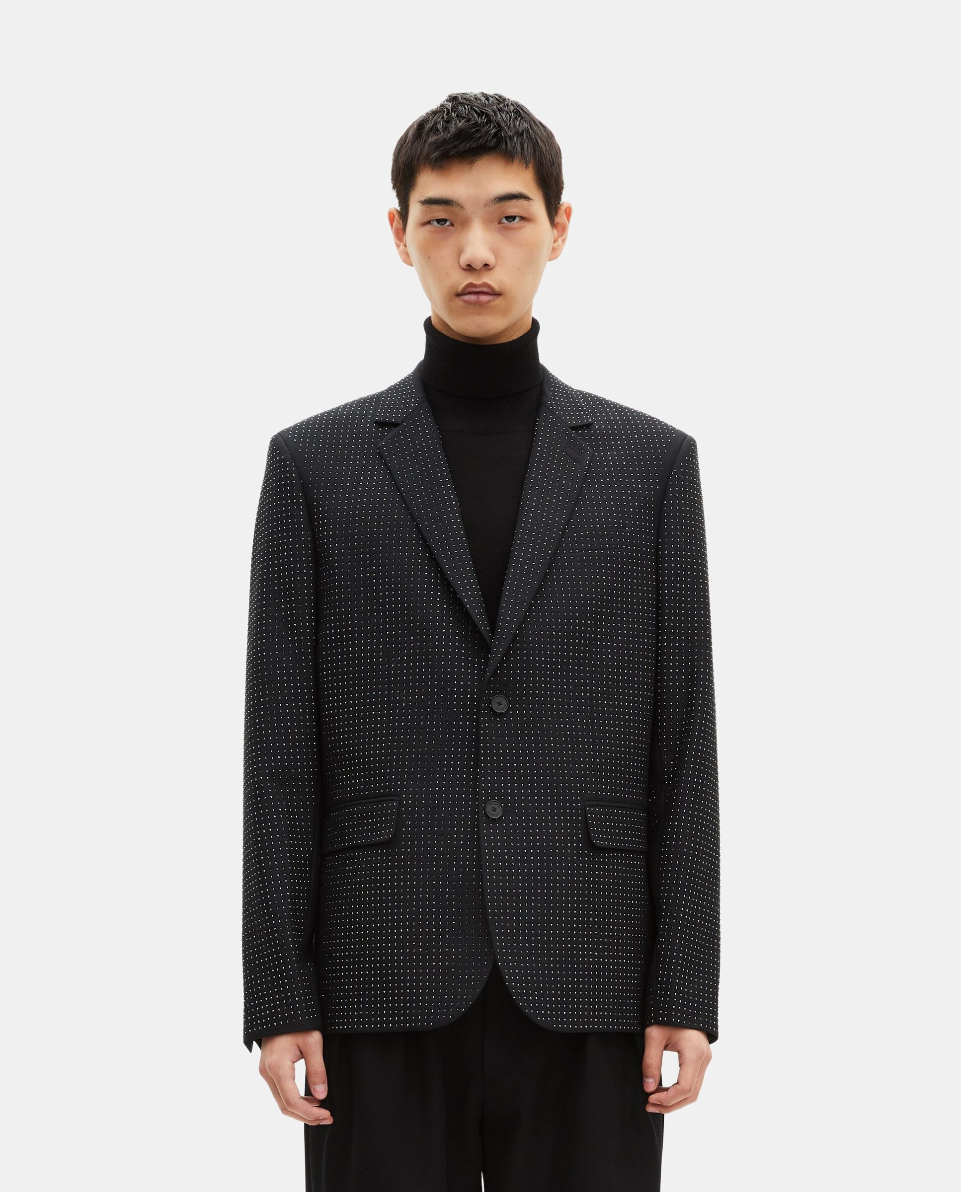 Chaqueta de hombre con strass