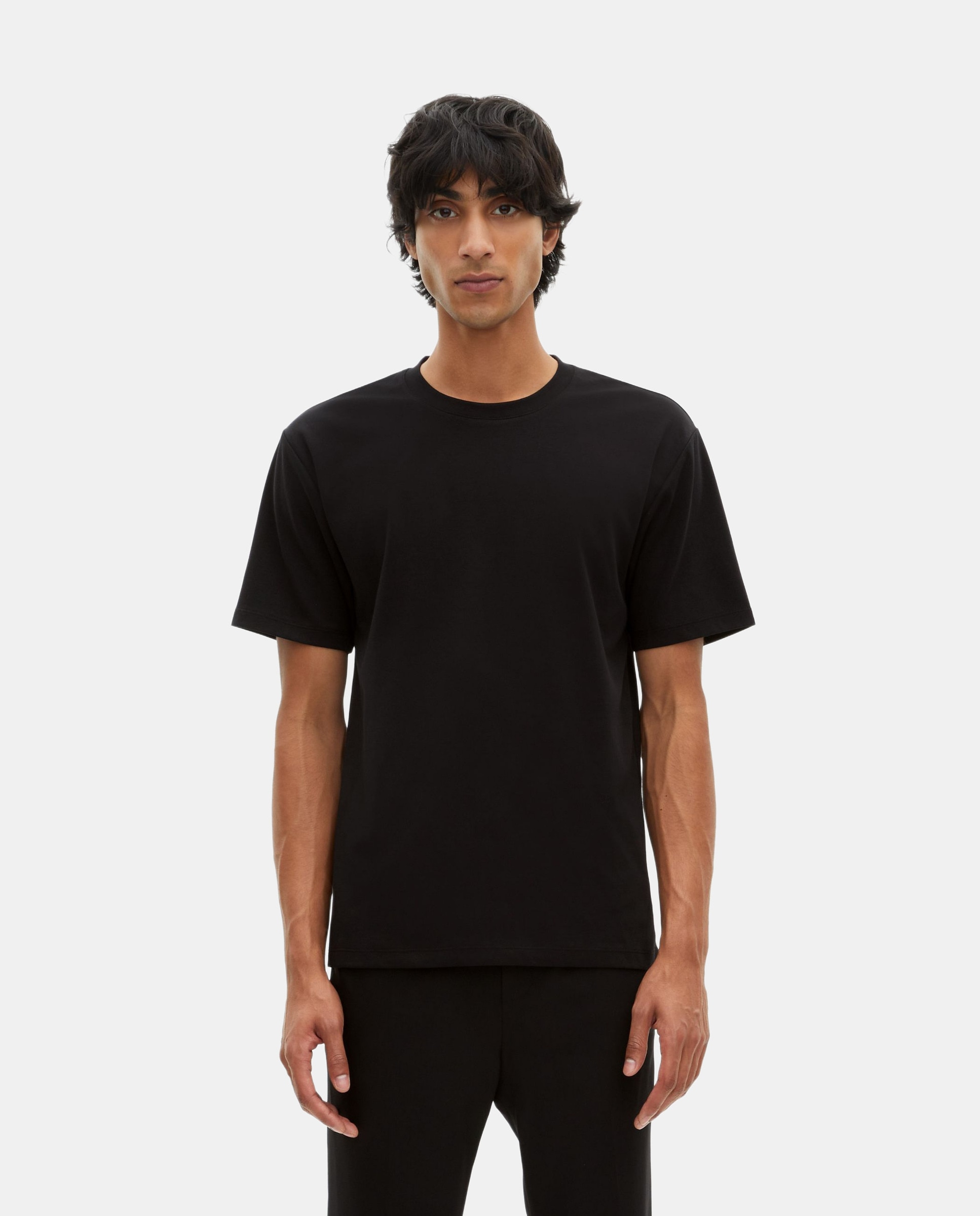 The Kooples - Camiseta de hombre recta lisa.