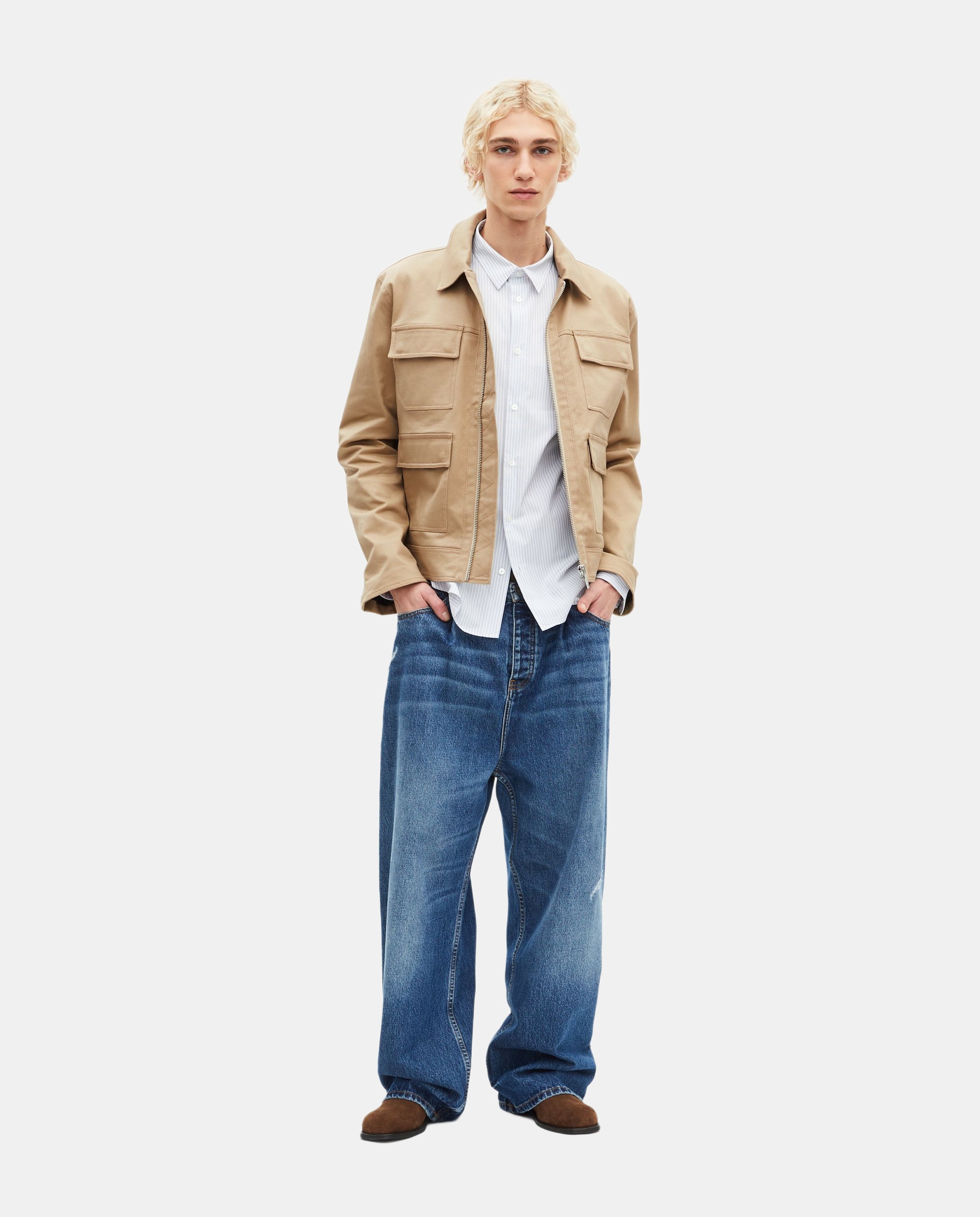 The Kooples - Chaqueta de algodón de hombre.