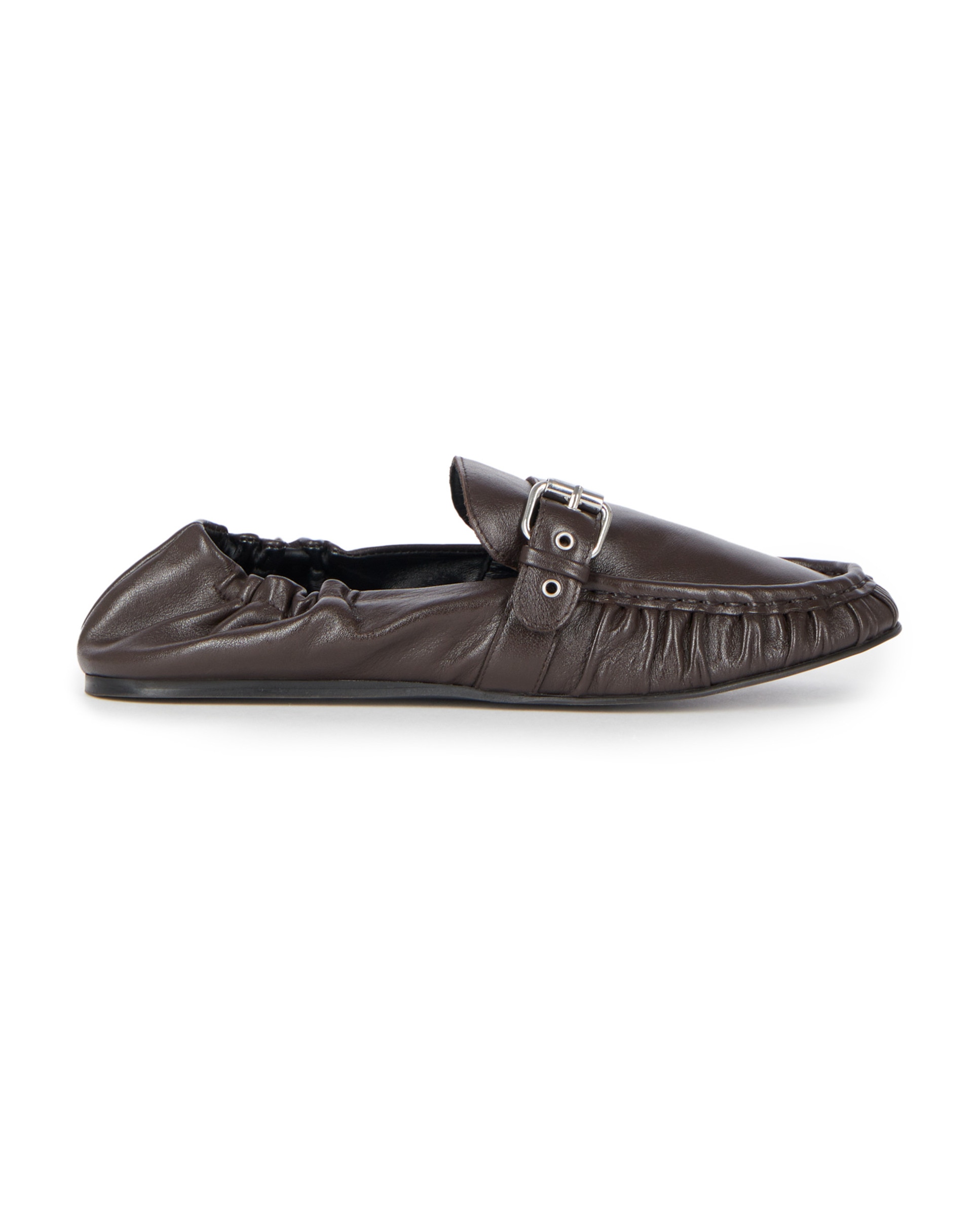The Kooples - Mocasín de piel de mujer.
