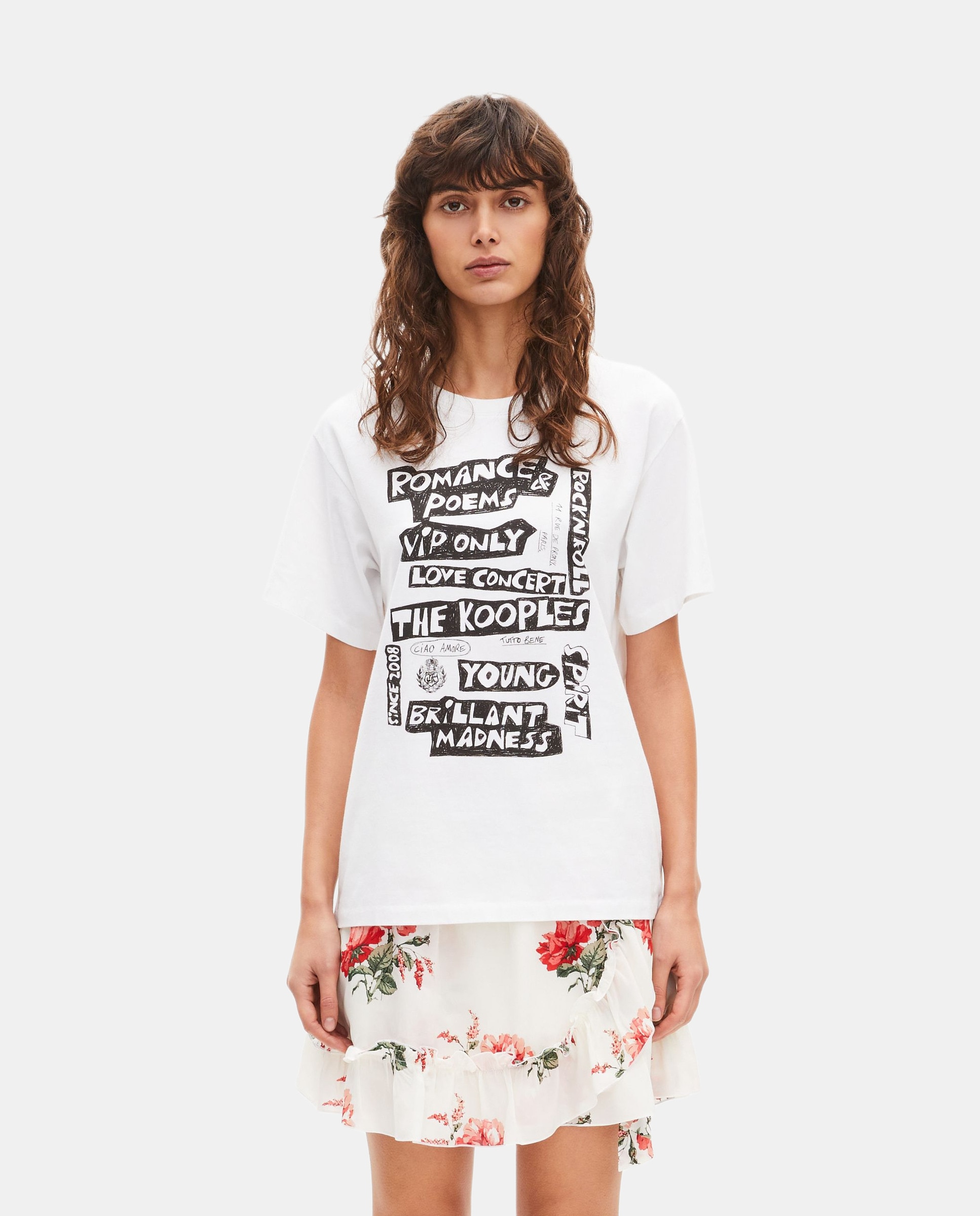 The Kooples - Camiseta con serigrafía.