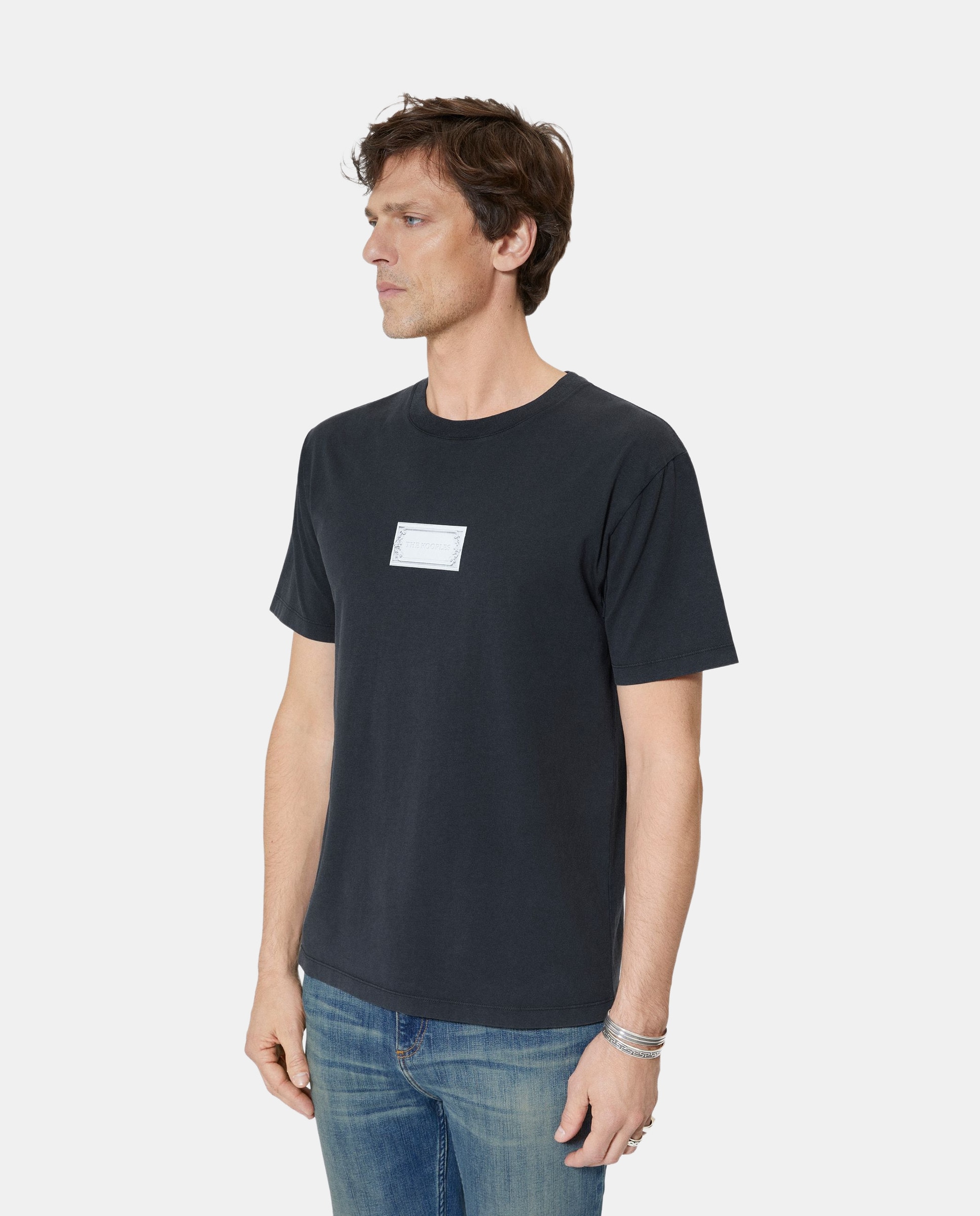 The Kooples - Camiseta de hombre con serigrafía.