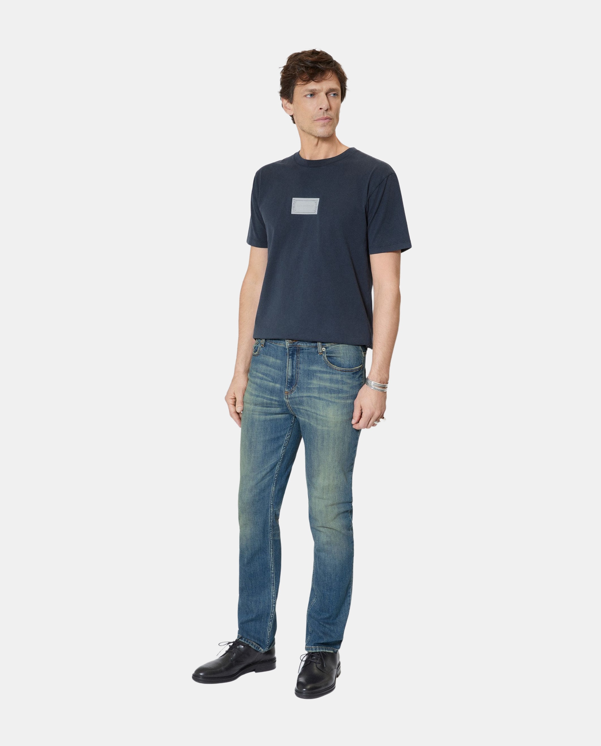The Kooples - Vaqueros de hombre pitillo desteñidos.
