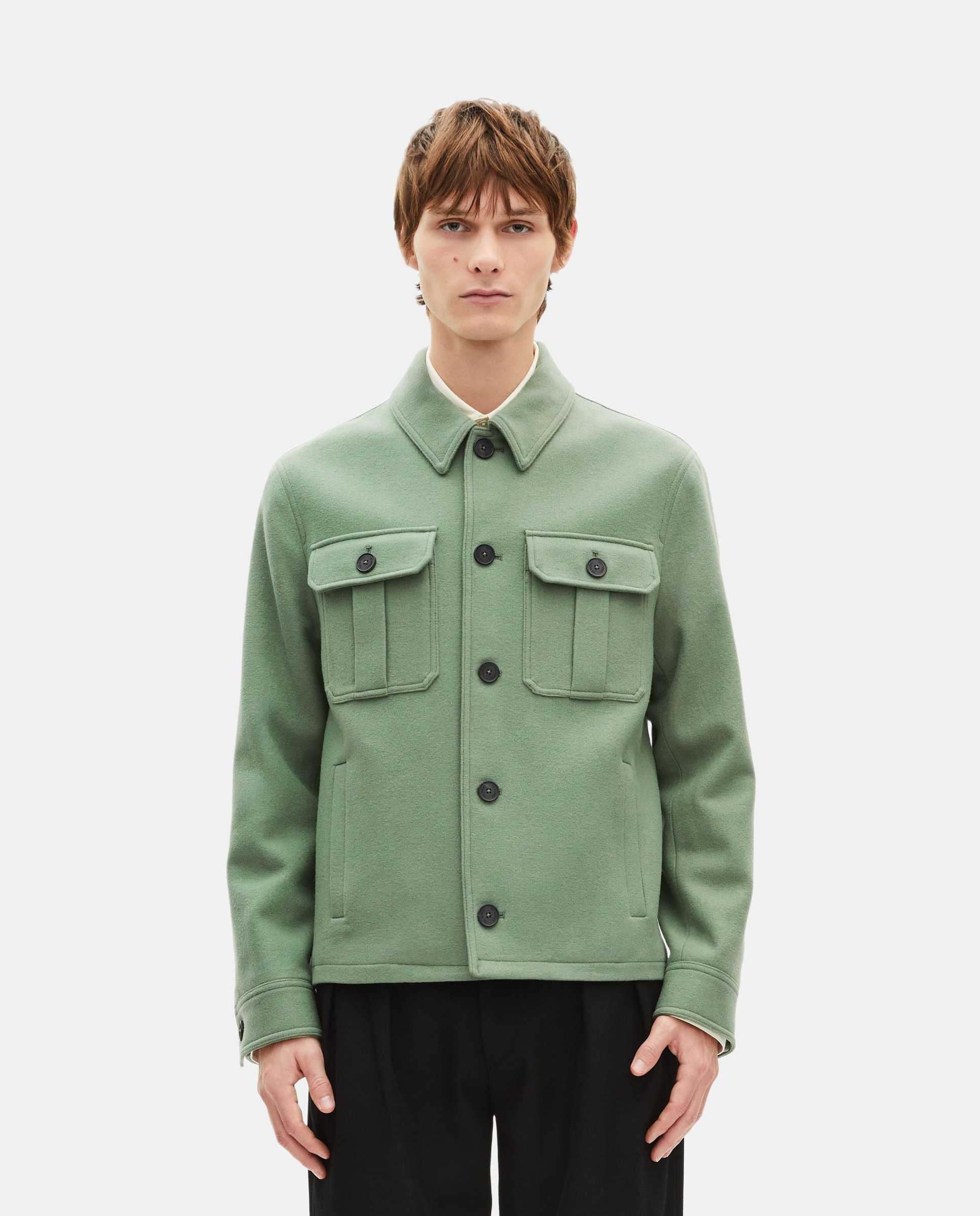 The Kooples - Chaqueta de lana de hombre.