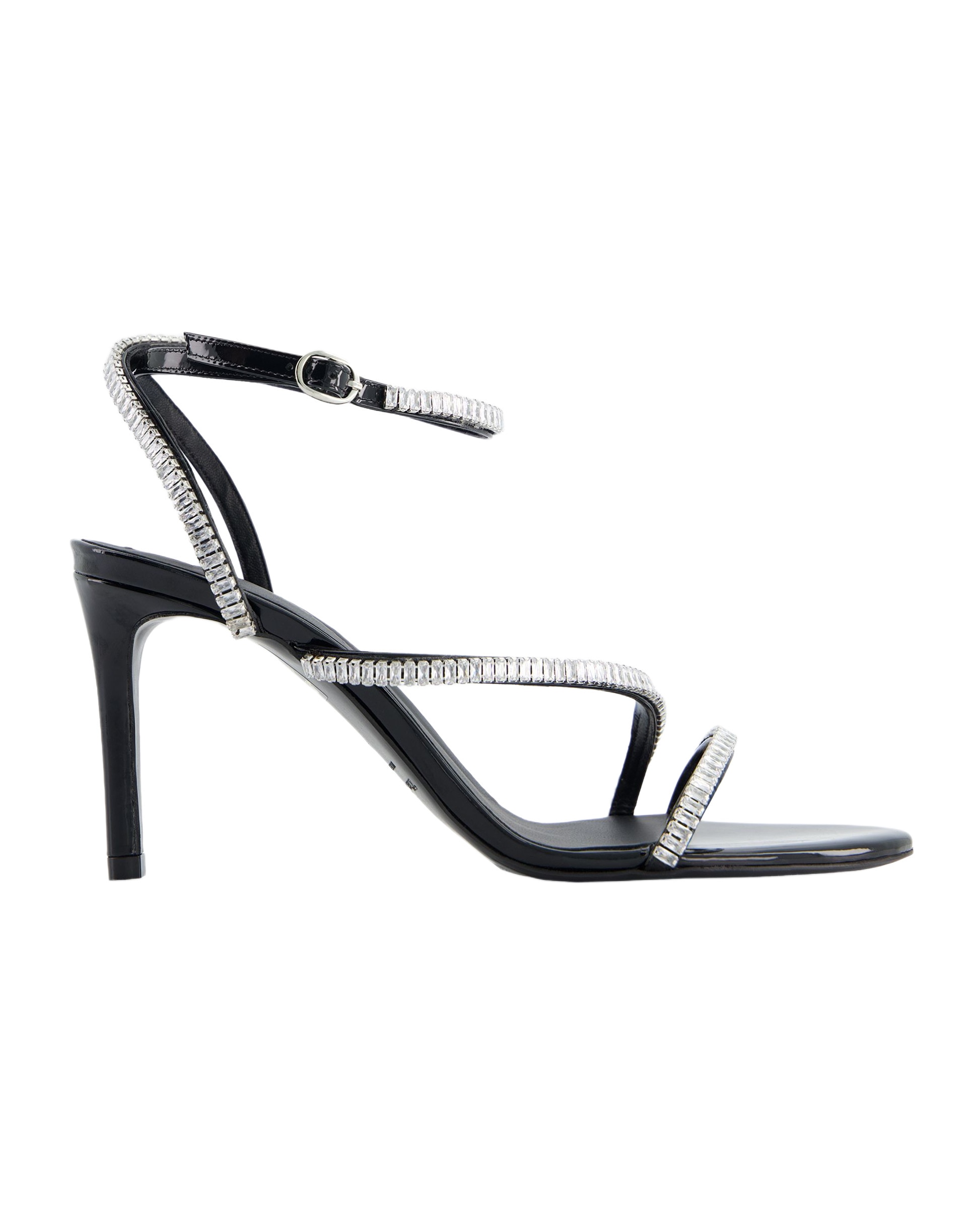 The Kooples - Sandalias de tacón de mujer con strass.