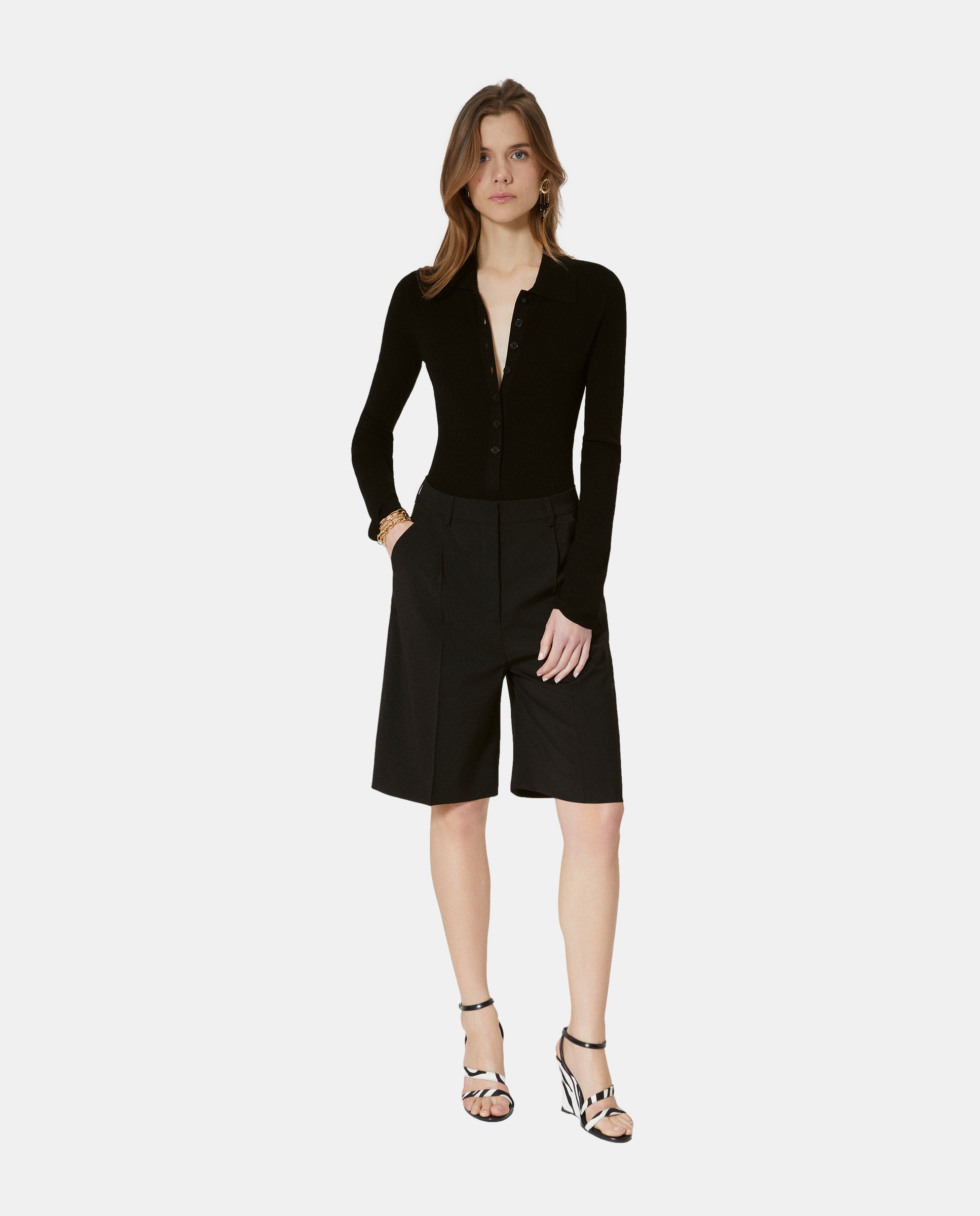 The Kooples - Bermudas de lana.