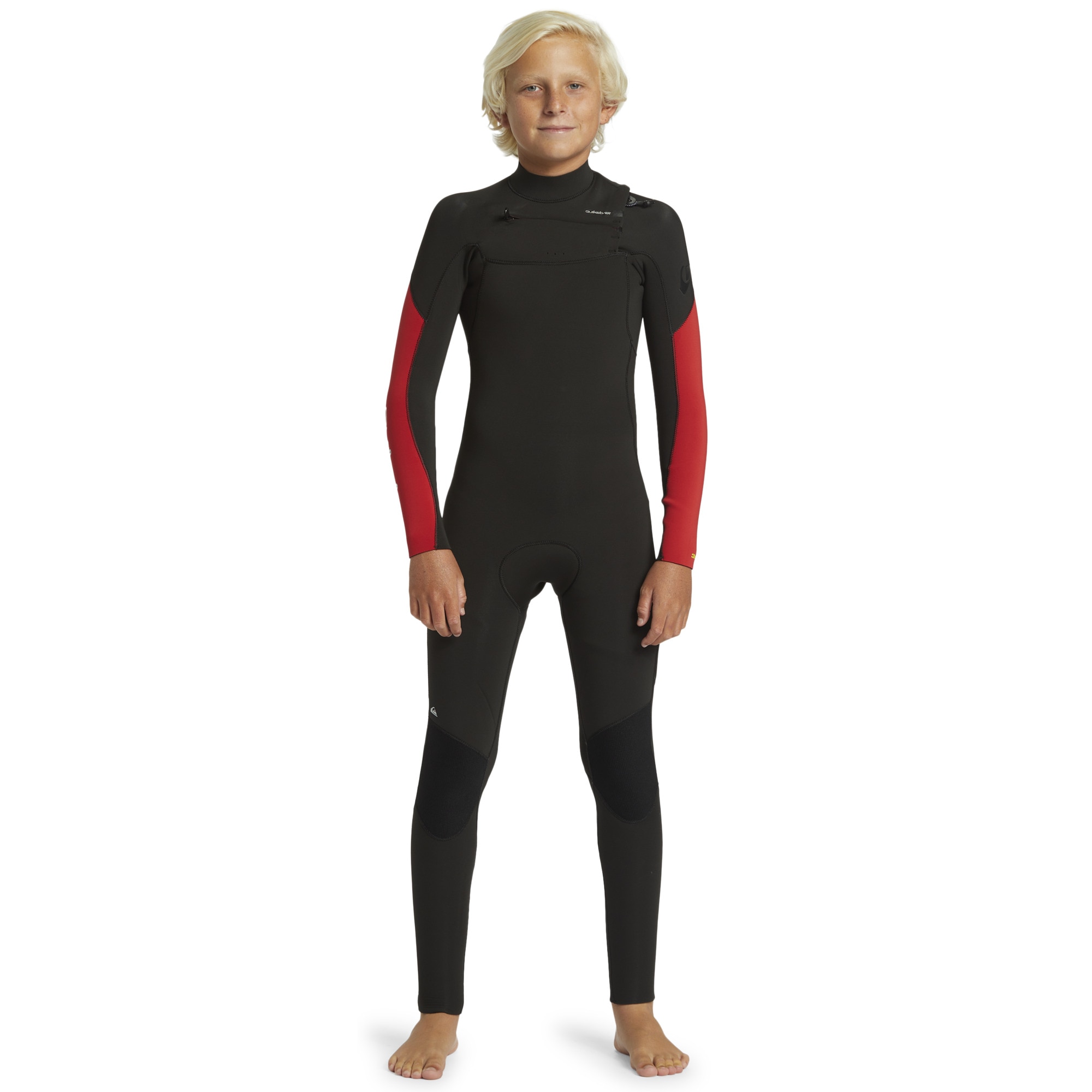 Imagen 0 de Traje de surf de niños 3/2mm Everyday Sessions Quiksilver Rojo