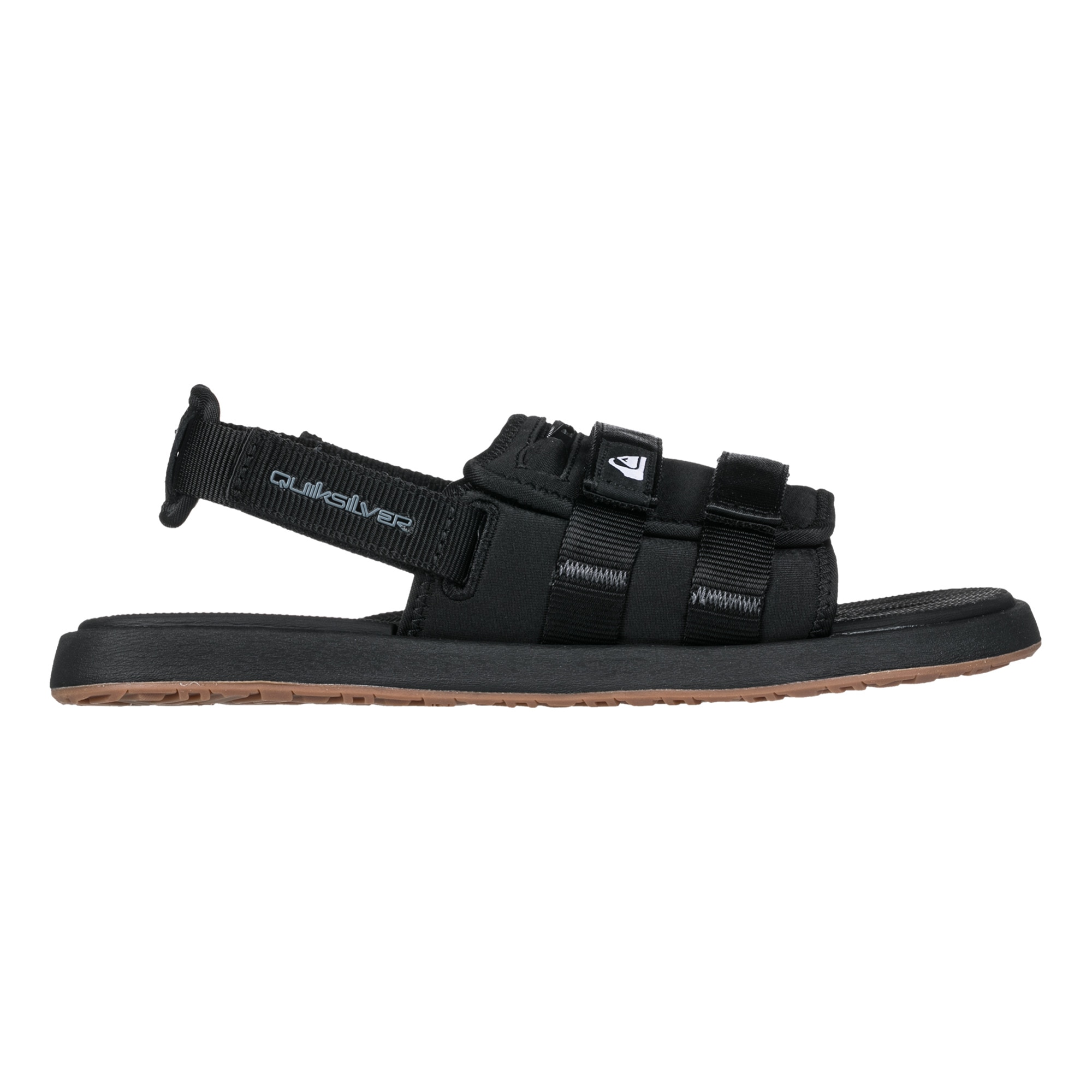 Quiksilver Sandalias de hombre Monkey Caged Negro