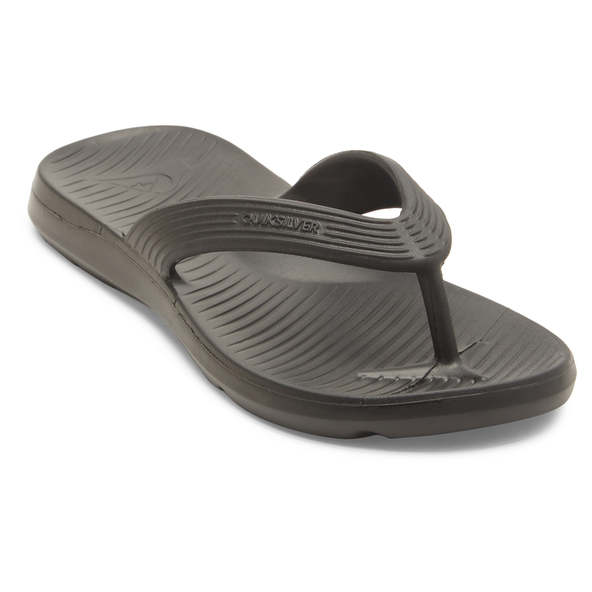Quiksilver Chanclas de hombre Salvage Negro