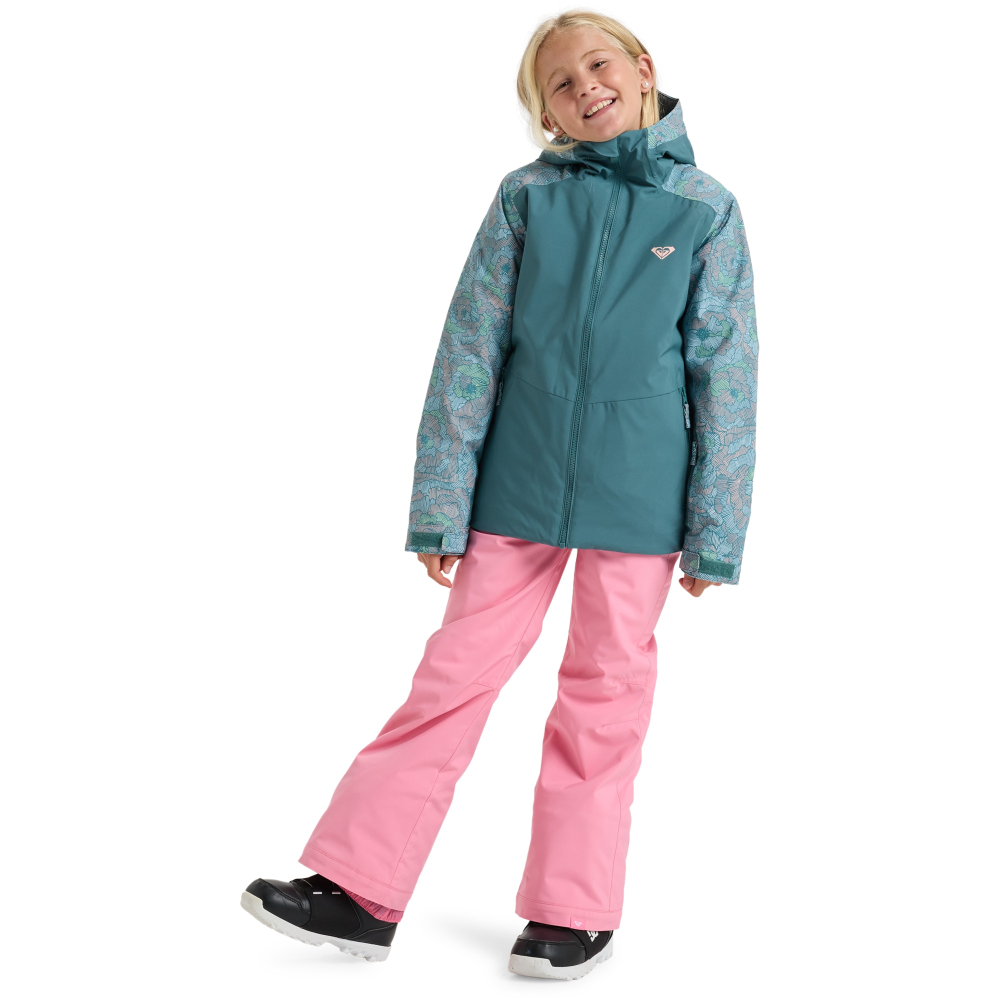 Imagen 5 de Pantalón de niños Backyard Roxy - Rosa Rosa