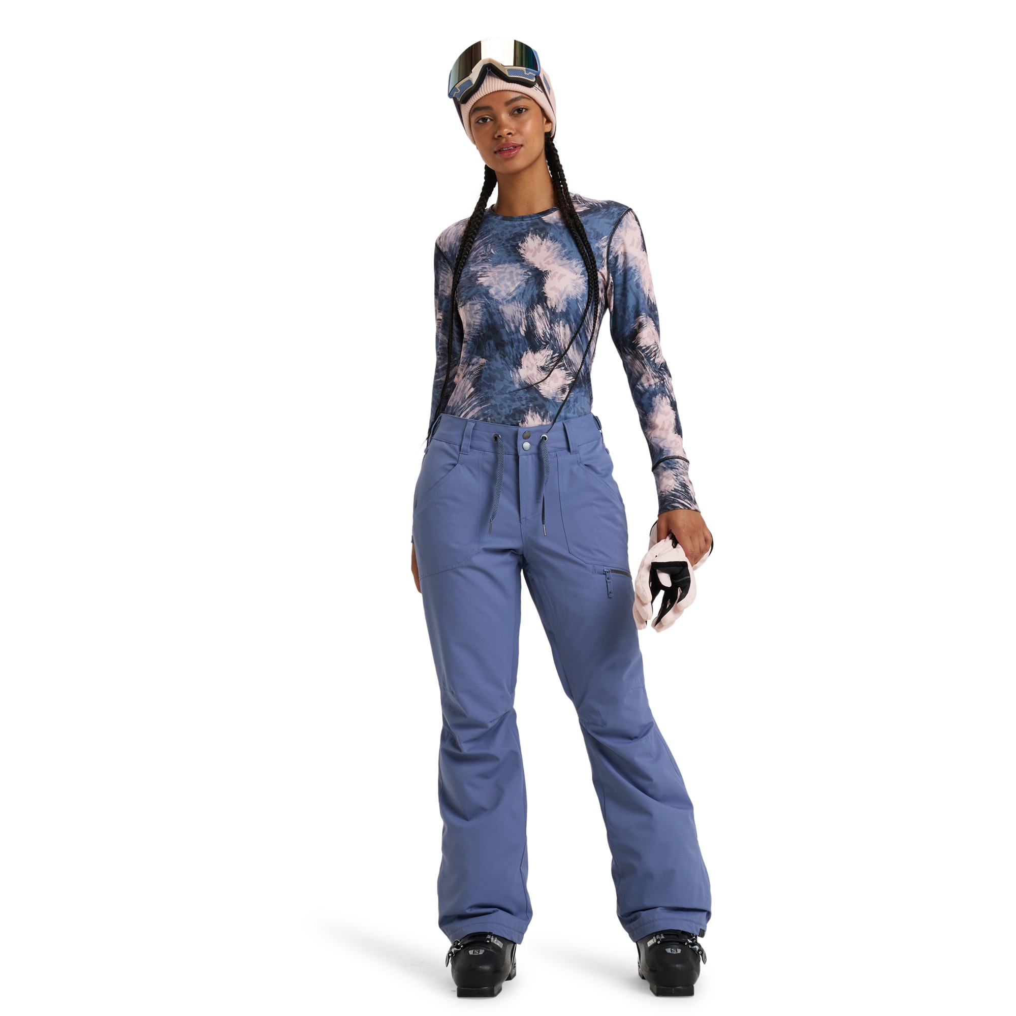 Pantalón de mujer Nadia Roxy - Azul Azul-6