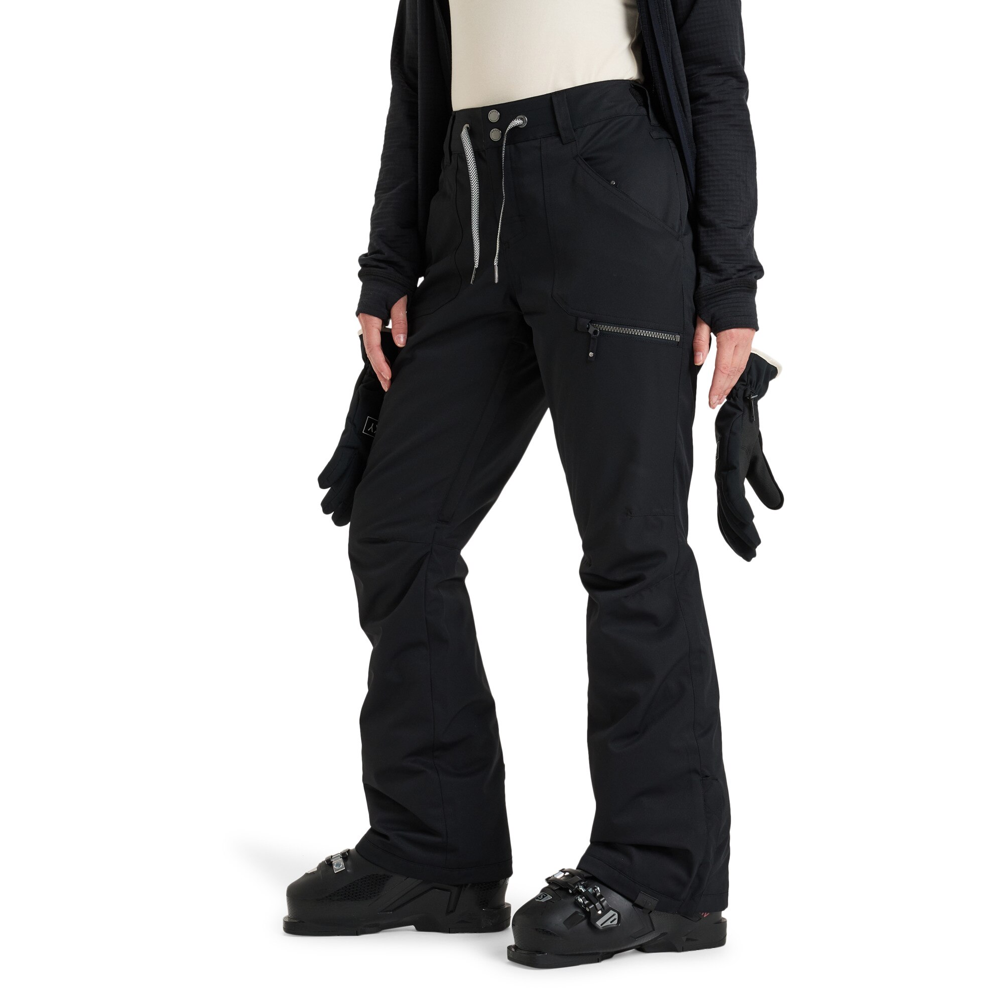 Pantalón de mujer Nadia Roxy - Negro Negro-3