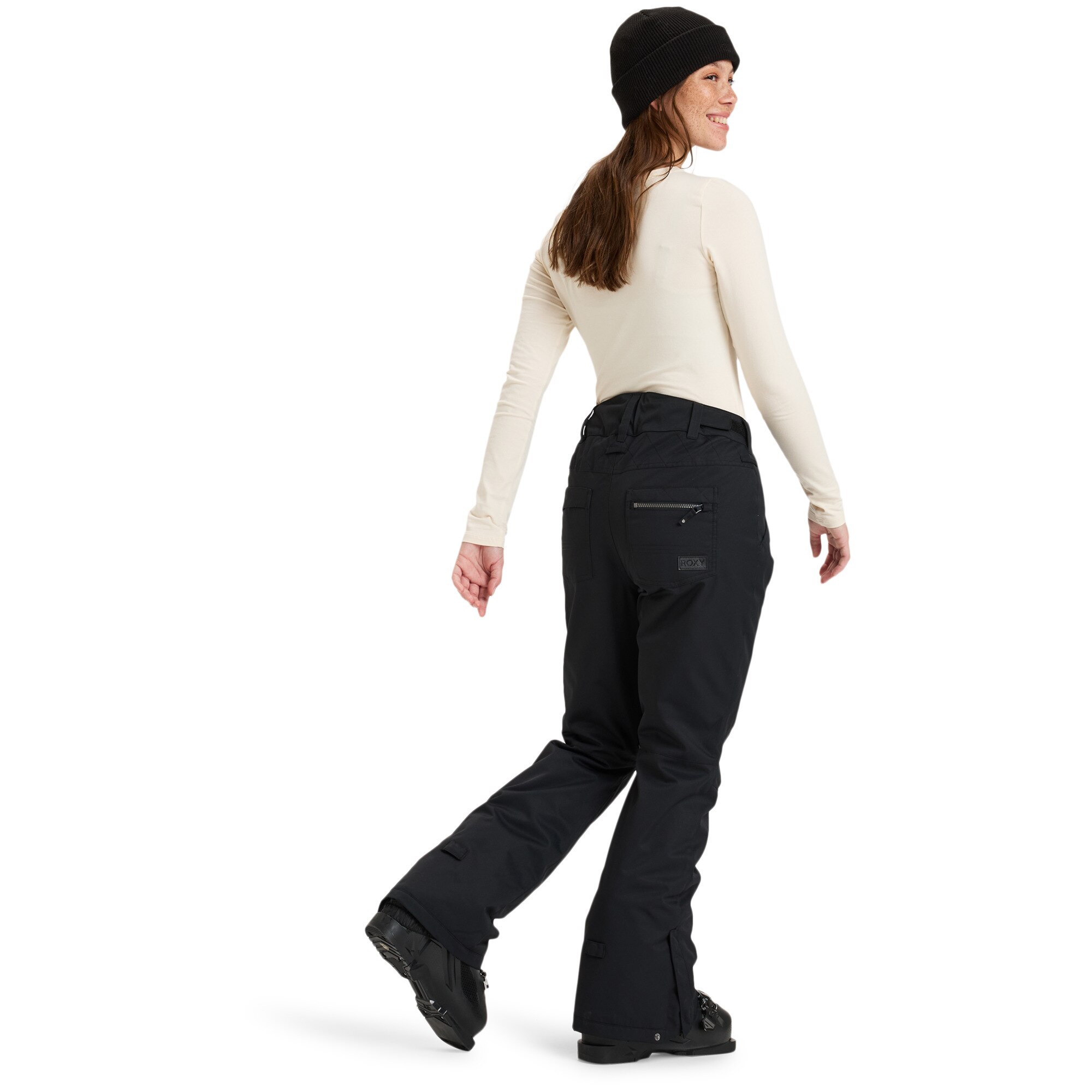 Pantalón de mujer Nadia Roxy - Negro Negro-5