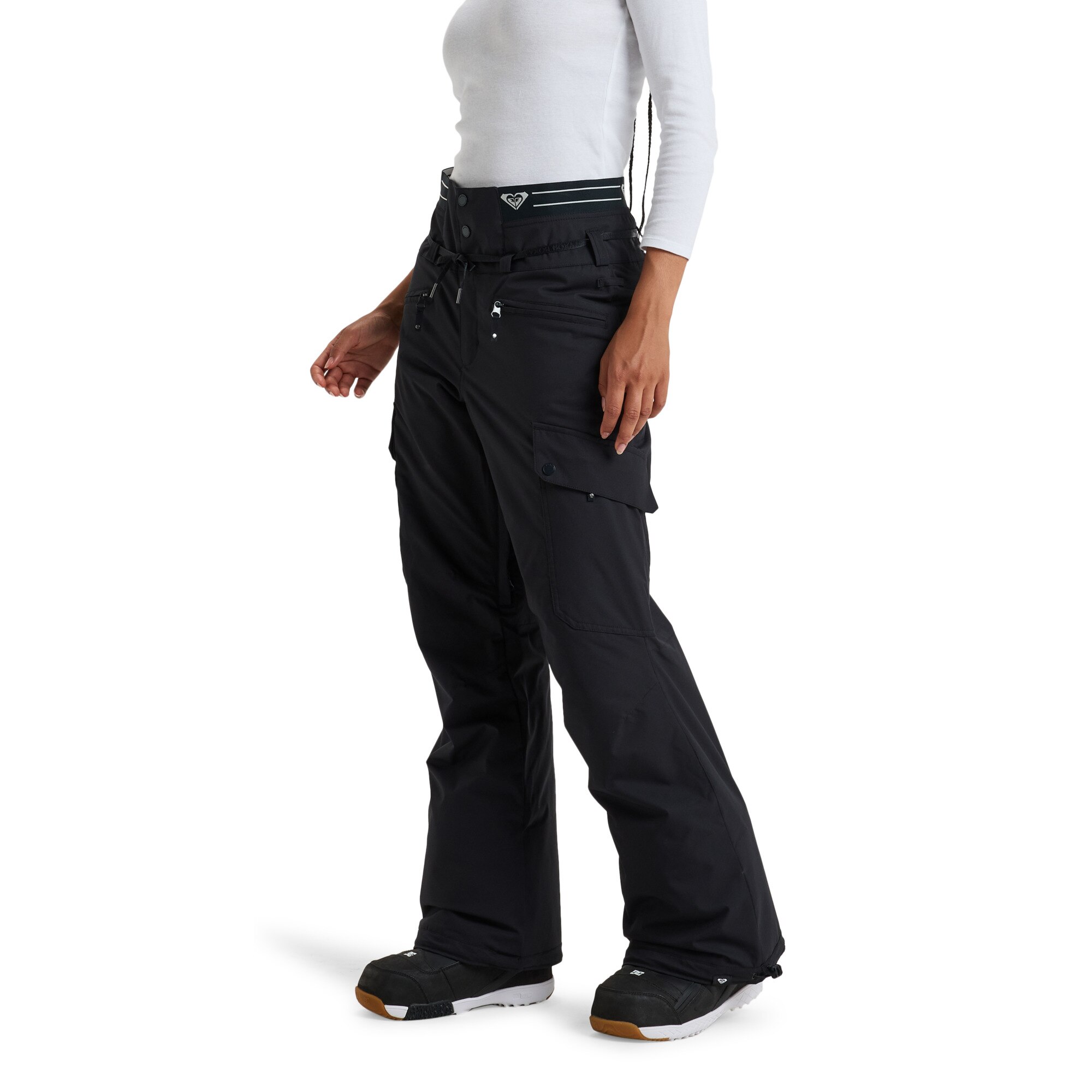 Imagen 3 de Pantalón de mujer Passive Lines Roxy - Negro Negro