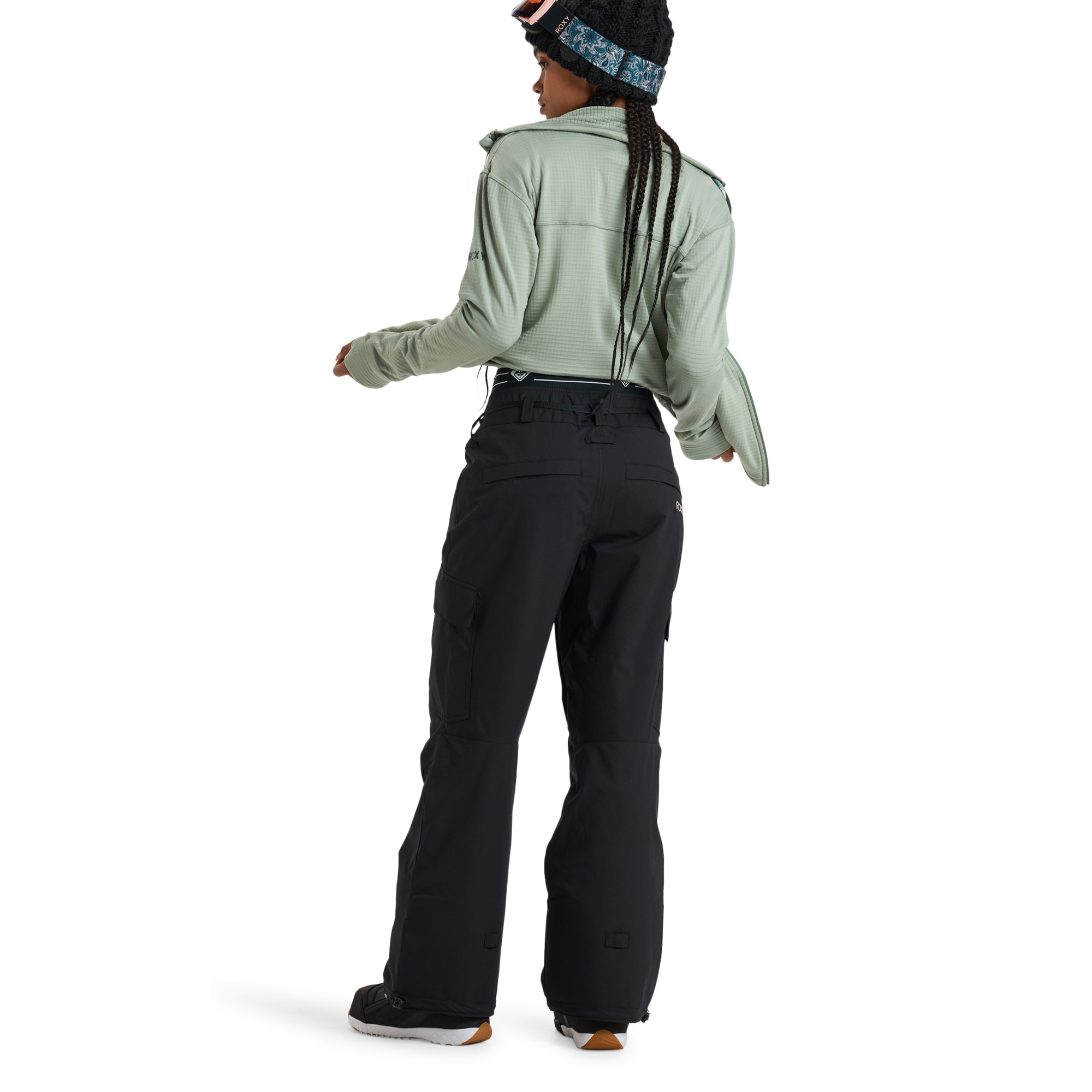 Imagen 5 de Pantalón de mujer Passive Lines Roxy - Negro Negro
