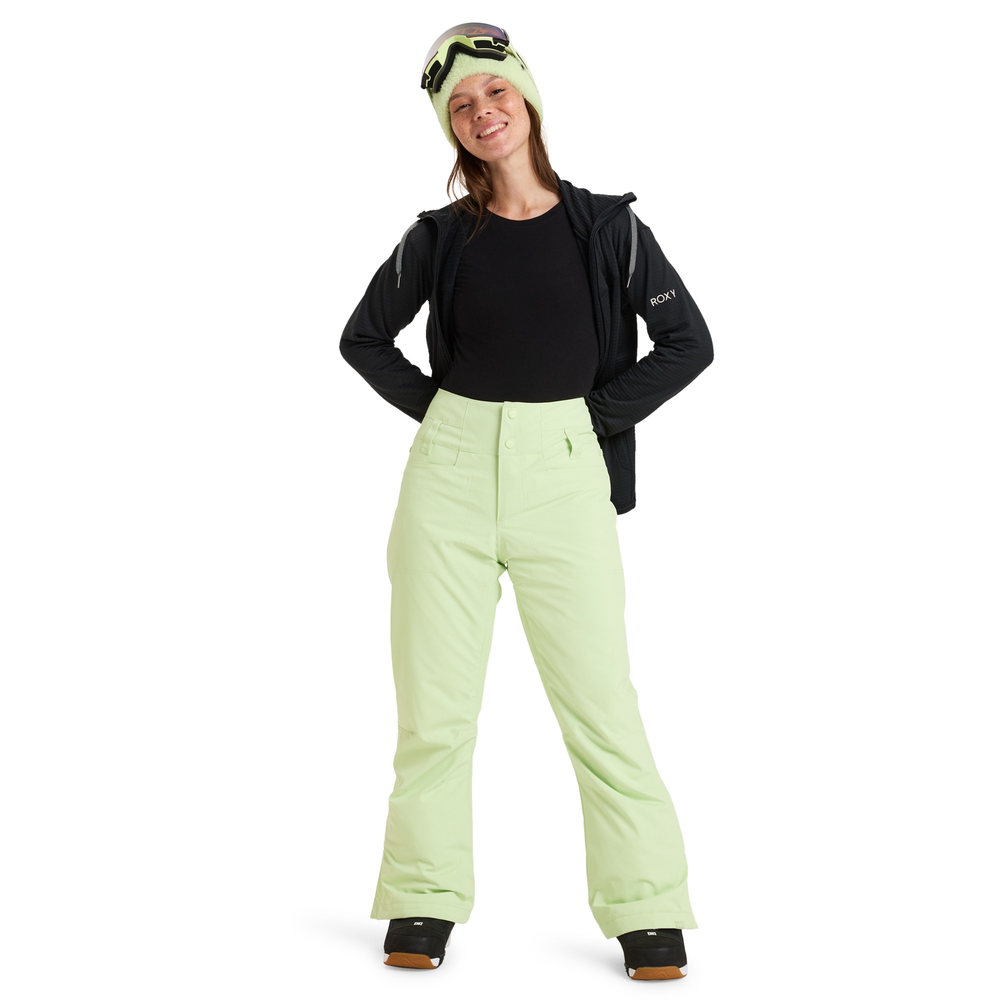 Imagen 4 de Pantalón de mujer Diversion Roxy - Verde claro Verde claro