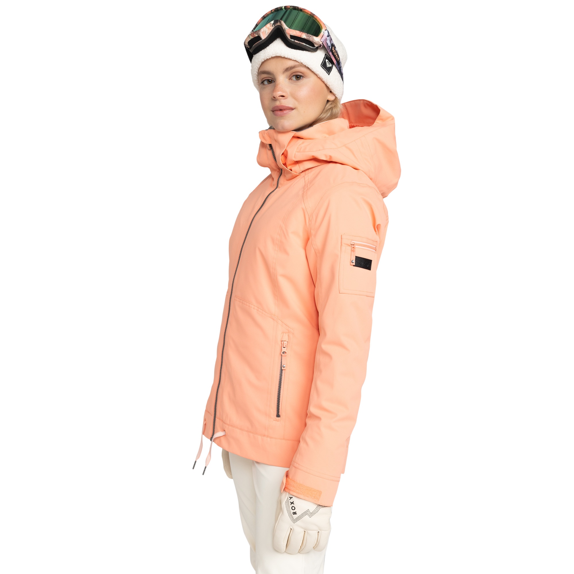 Imagen 4 de Chaqueta de mujer Meade Roxy - Naranja claro Naranja claro