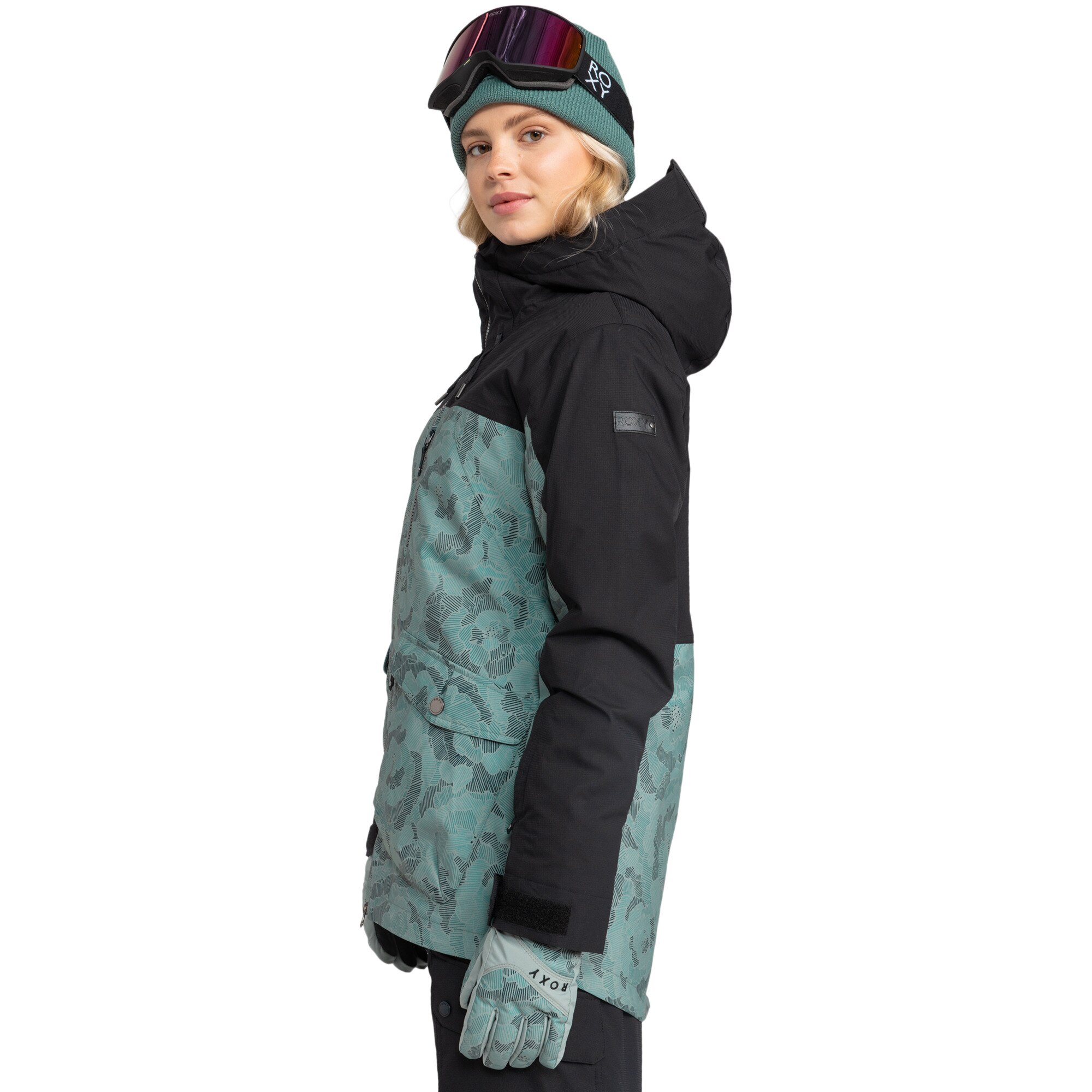 Chaqueta de mujer Stated Roxy - Verde Verde-5