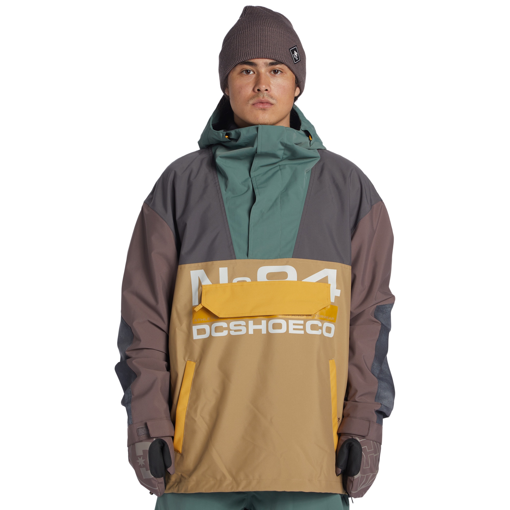 DC Shoes Chaqueta de esquí de hombre DC 4/3mm Anorak Negro