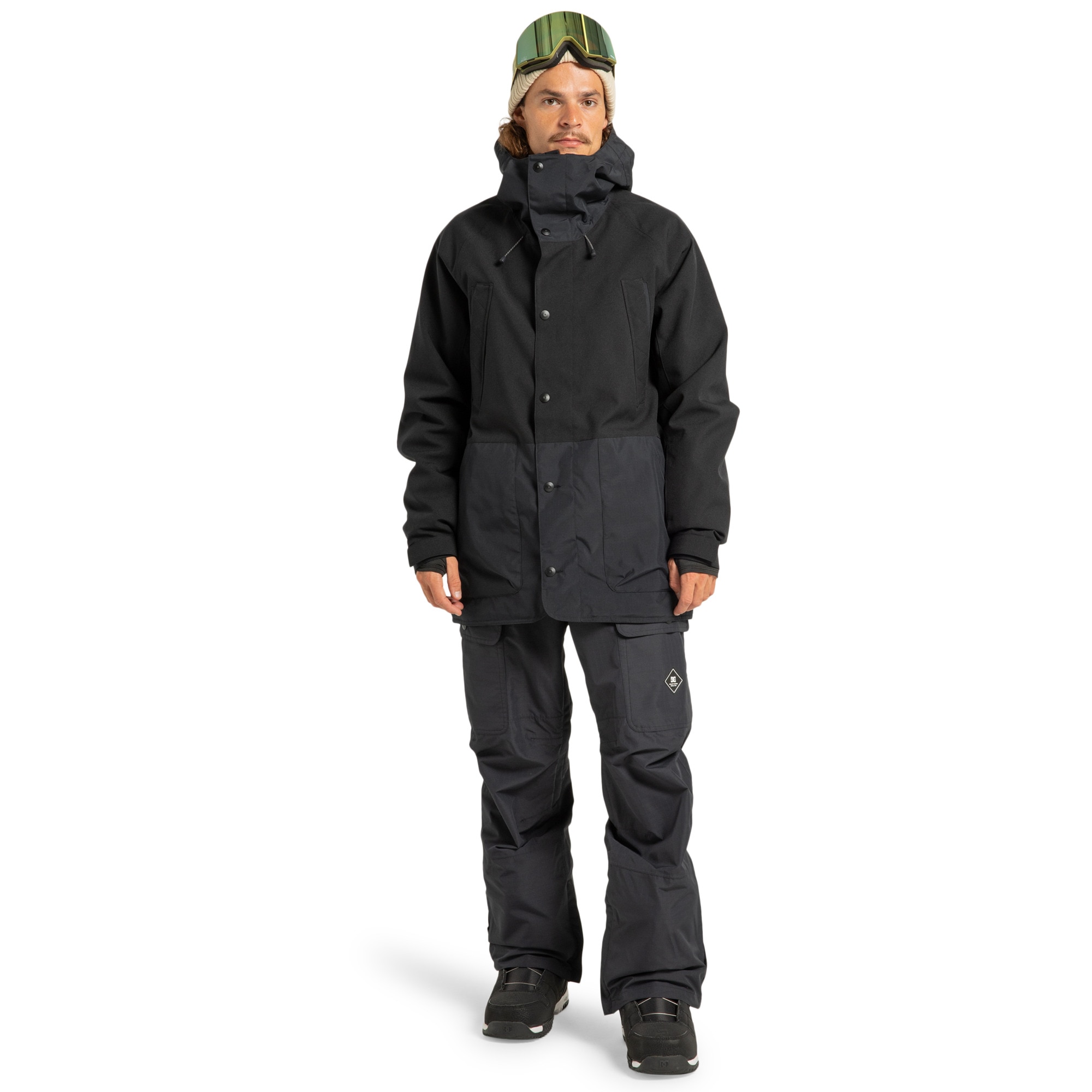Chaqueta de snow de hombre Tundra DC Shoes - Negro Negro-3