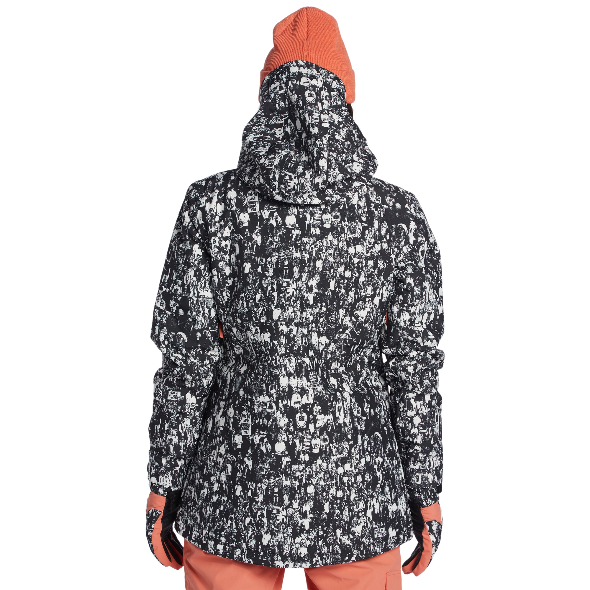 Imagen 2 de Chaqueta de mujer Cruiser DC Shoes - Negro / Gris / Blanco Negro / Gris / Blanco
