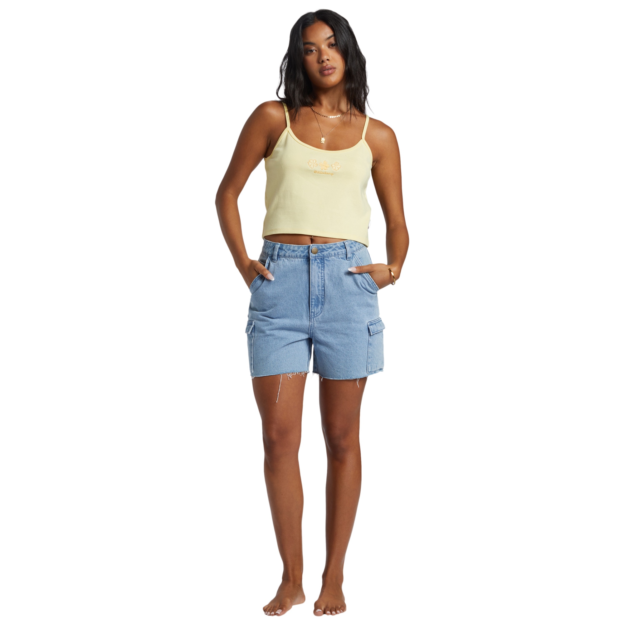 Short de mujer Westerly Billabong - Azul Azul-3
