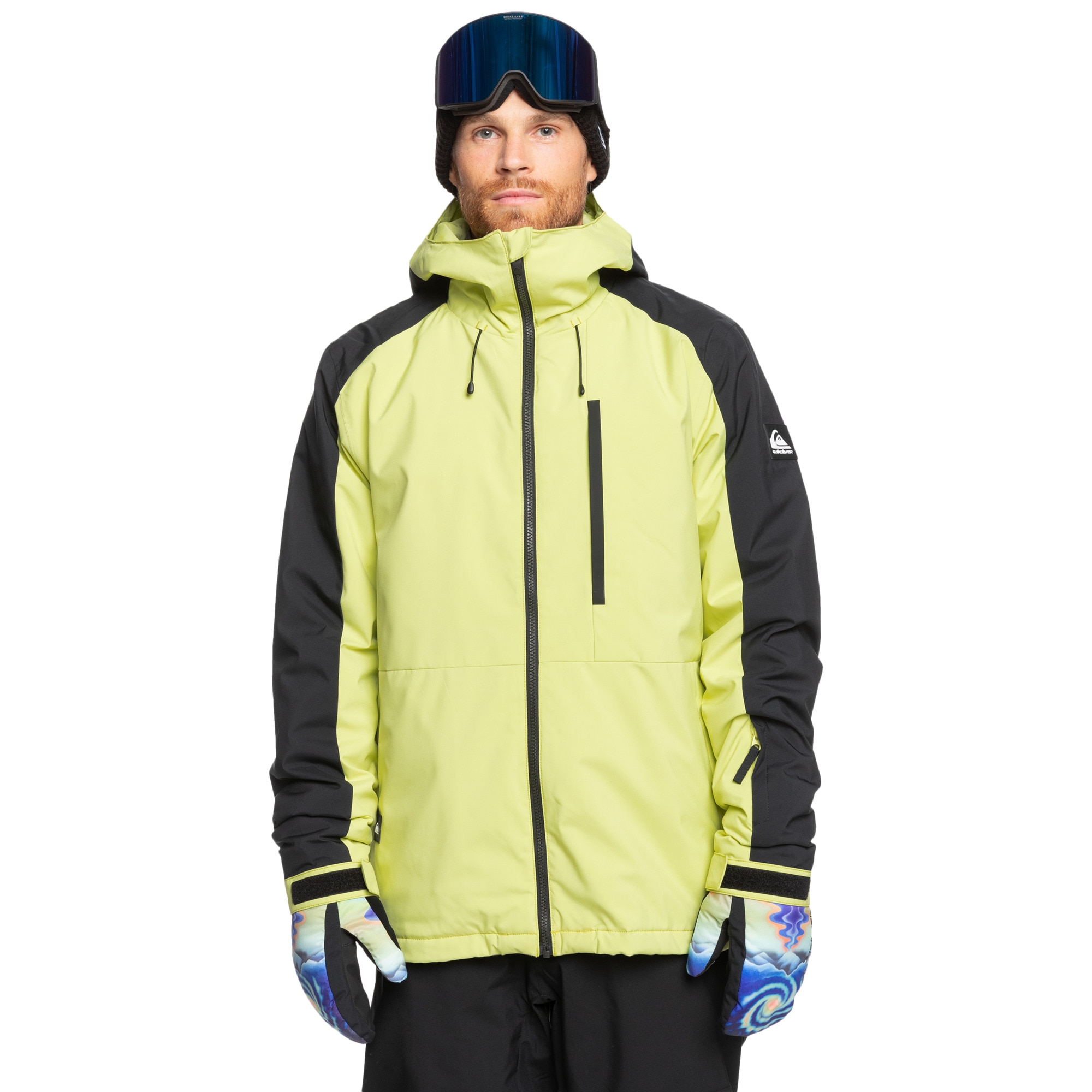 Chaqueta de hombre Mission Quiksilver - Verde Verde-1