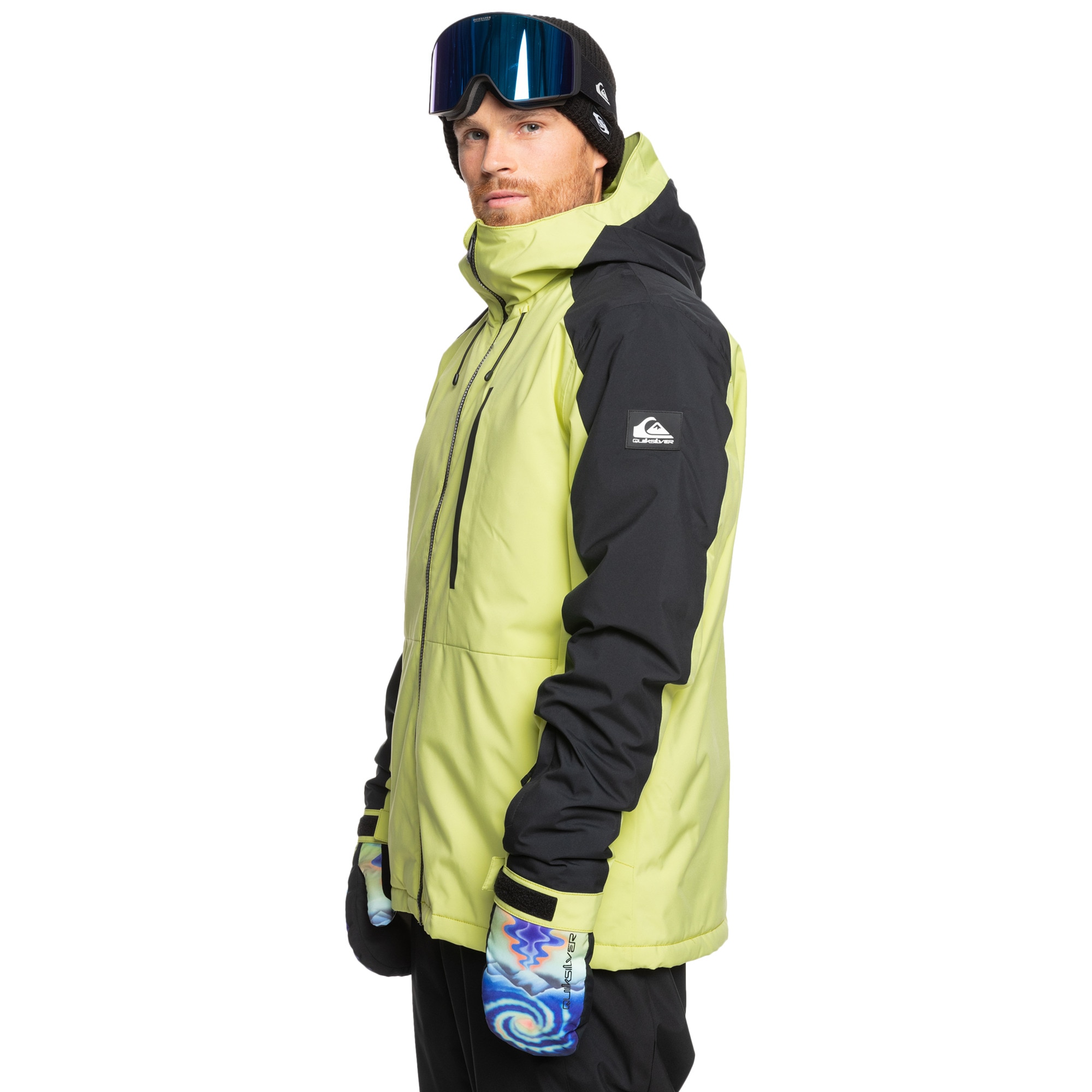 Chaqueta de hombre Mission Quiksilver - Verde Verde-5