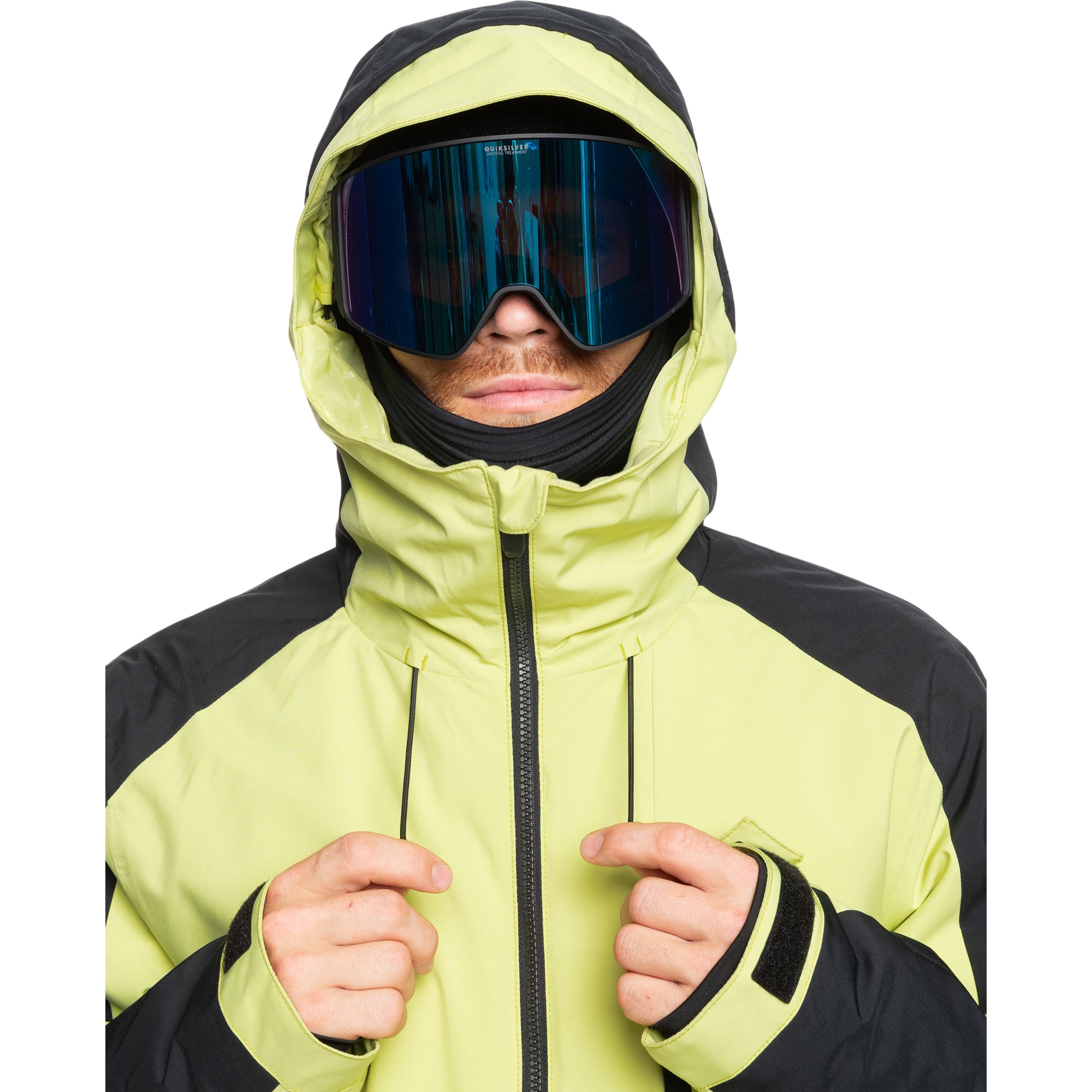 Chaqueta de hombre Mission Quiksilver - Verde Verde-6