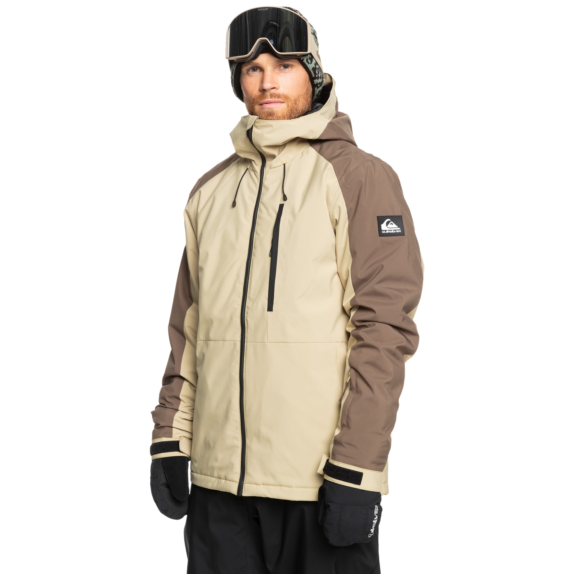 Chaqueta de hombre Mission Quiksilver - Natural Natural-1