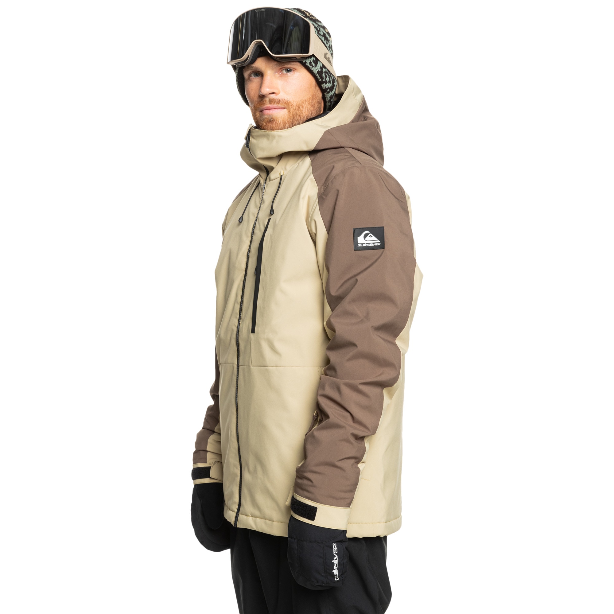Chaqueta de hombre Mission Quiksilver - Natural Natural-5