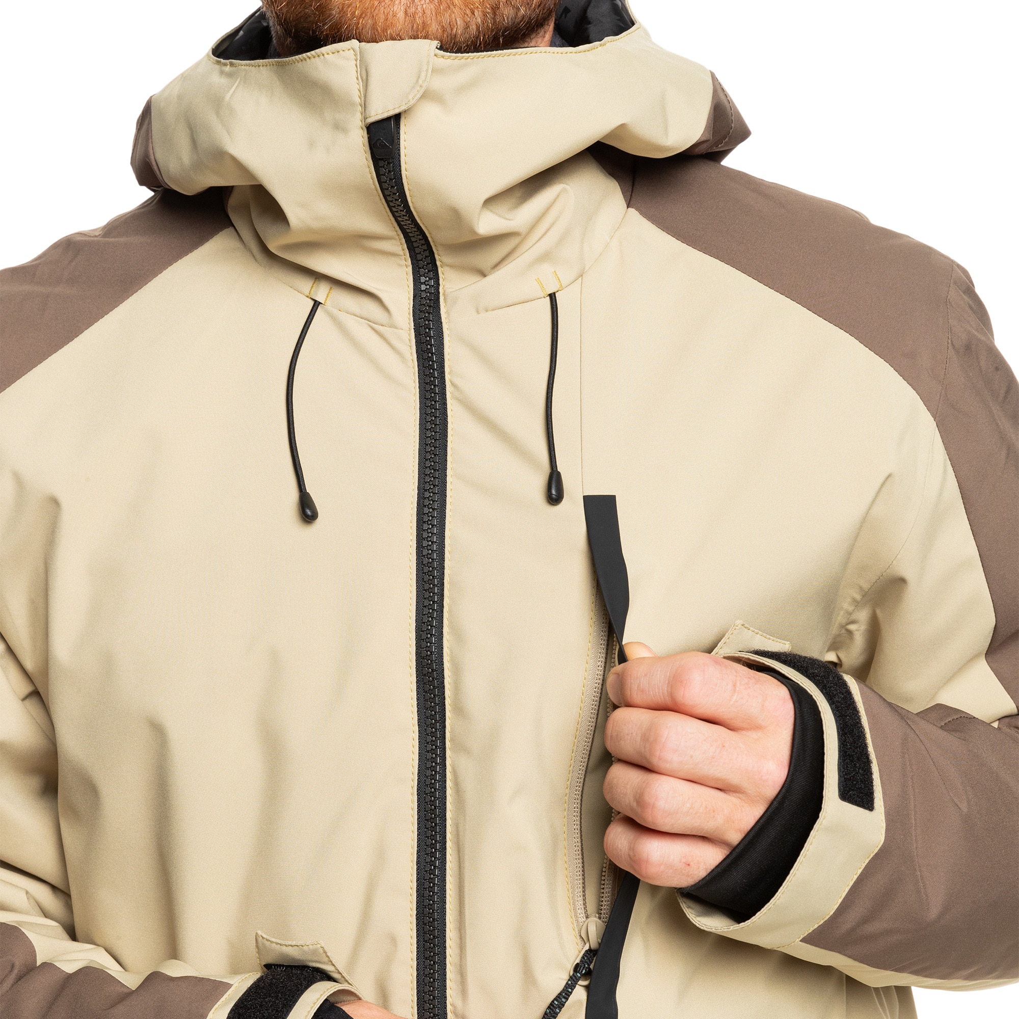 Chaqueta de hombre Mission Quiksilver - Natural Natural-6