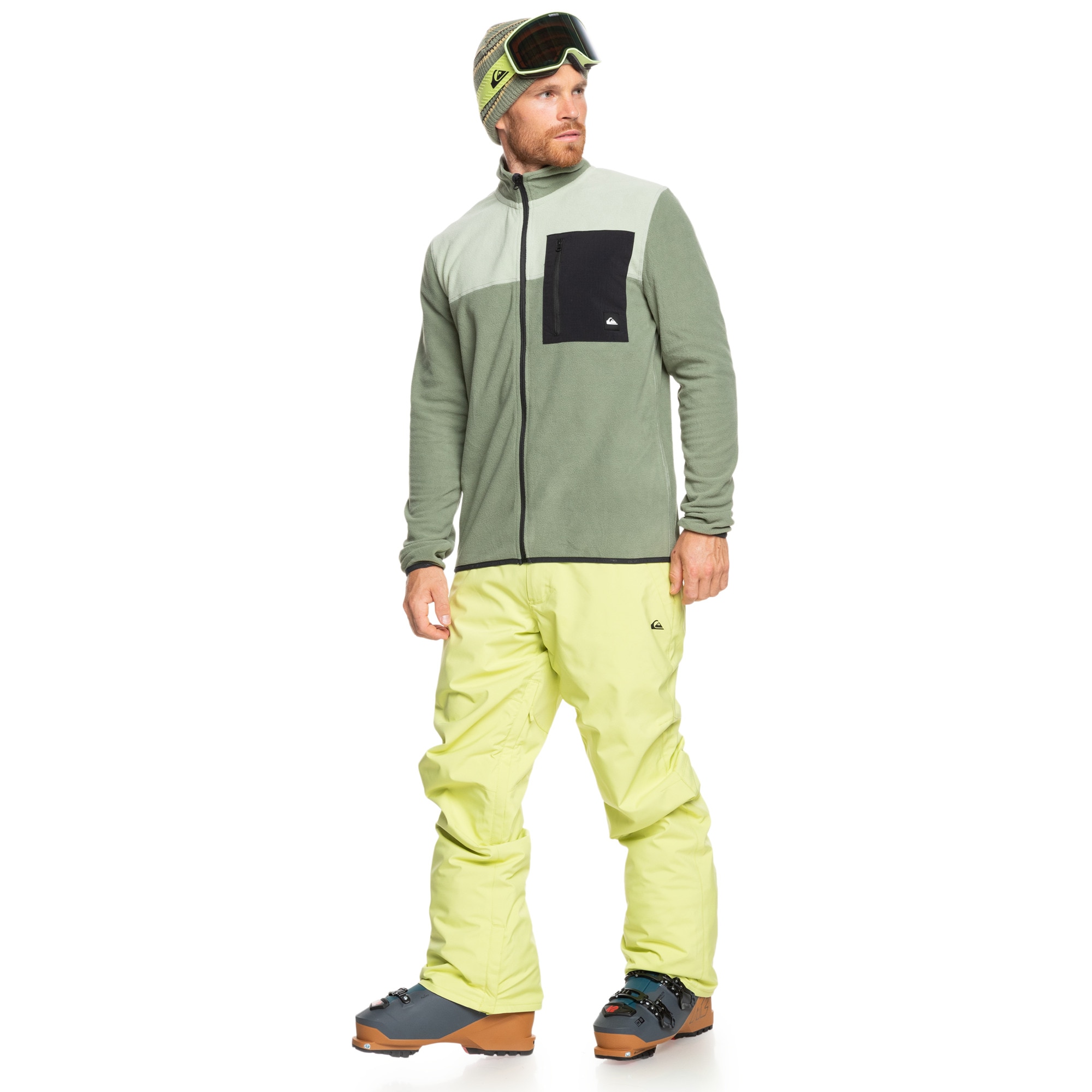 Pantalón de esquí de hombre Estate Quiksilver - Verde Verde-5