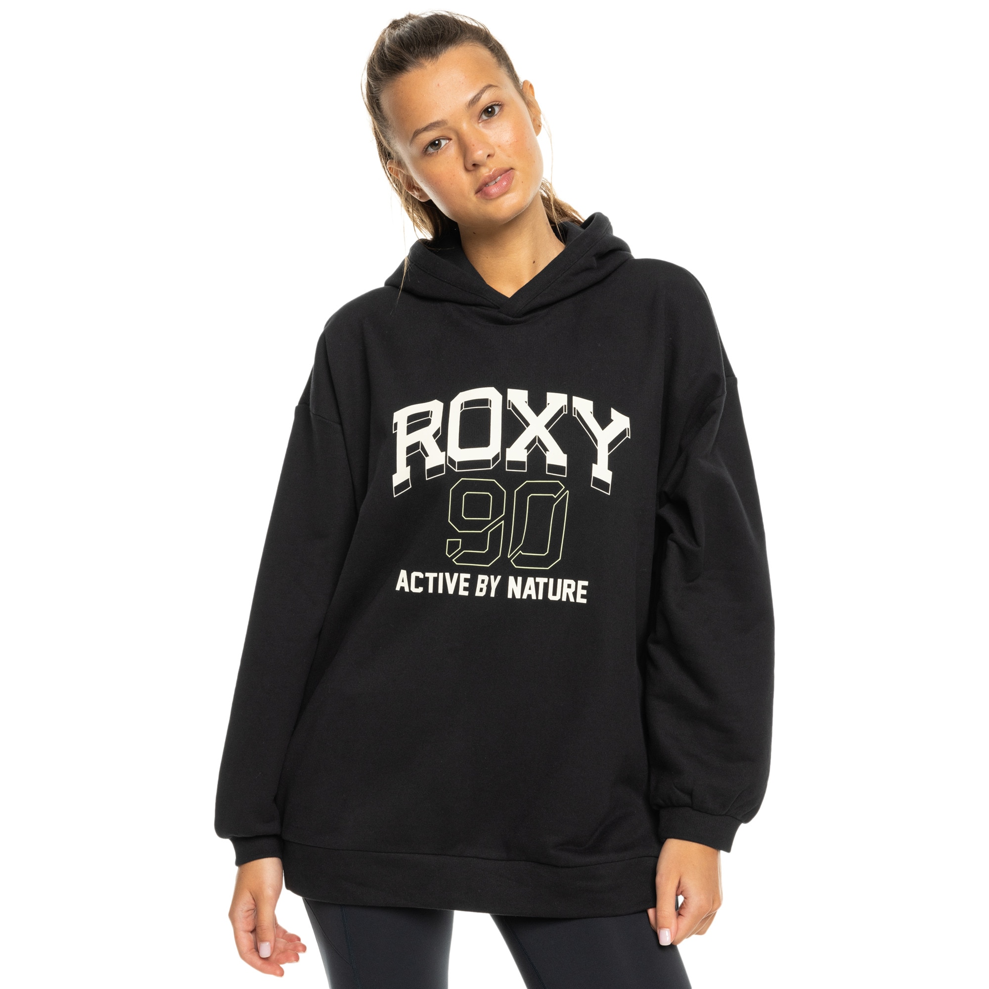 Sudadera de mujer Essential Energy Roxy - Negro Negro-1