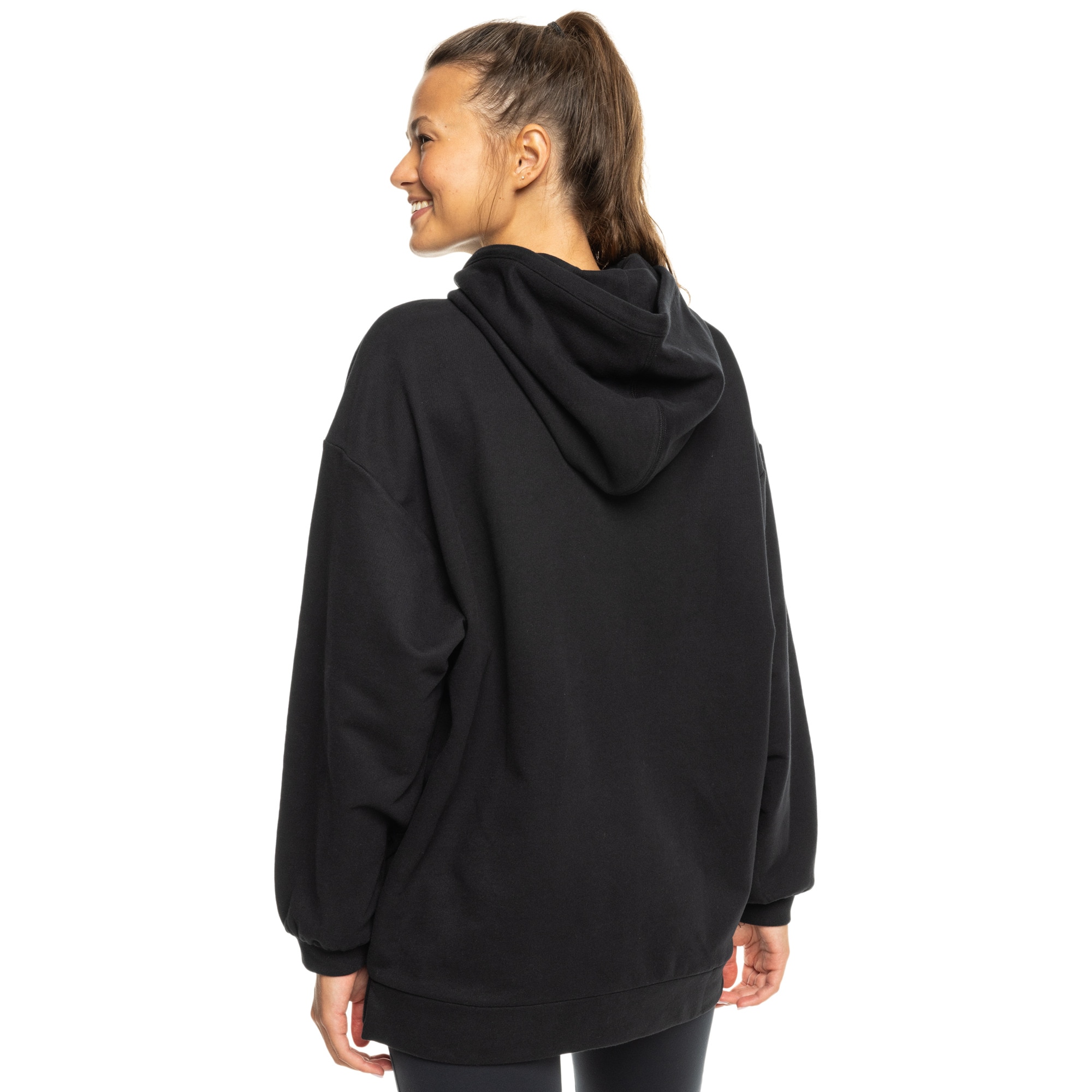 Sudadera de mujer Essential Energy Roxy - Negro Negro-3